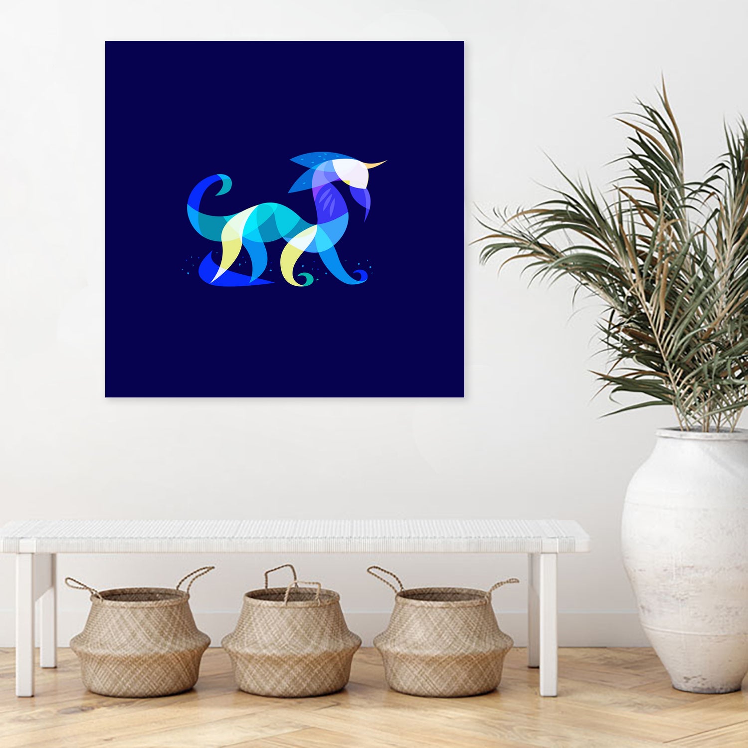 Sea Monster by Ilya Shapko on GIANT ART - blue character design