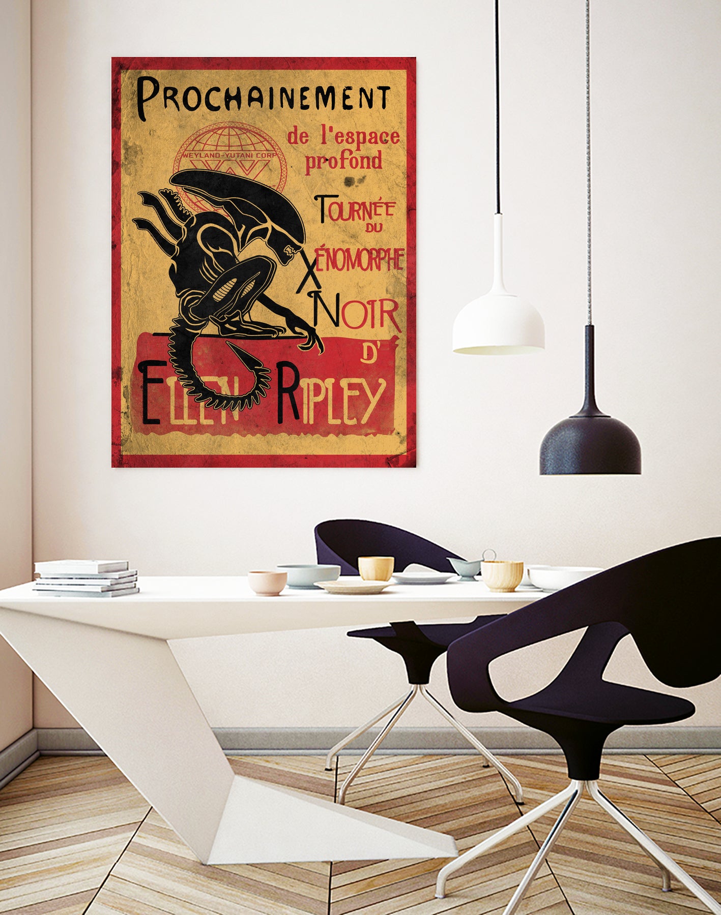 Tournee du Xenomorphe Noir by Pedro Baschwitz Zaragoza on GIANT ART - black digital drawing