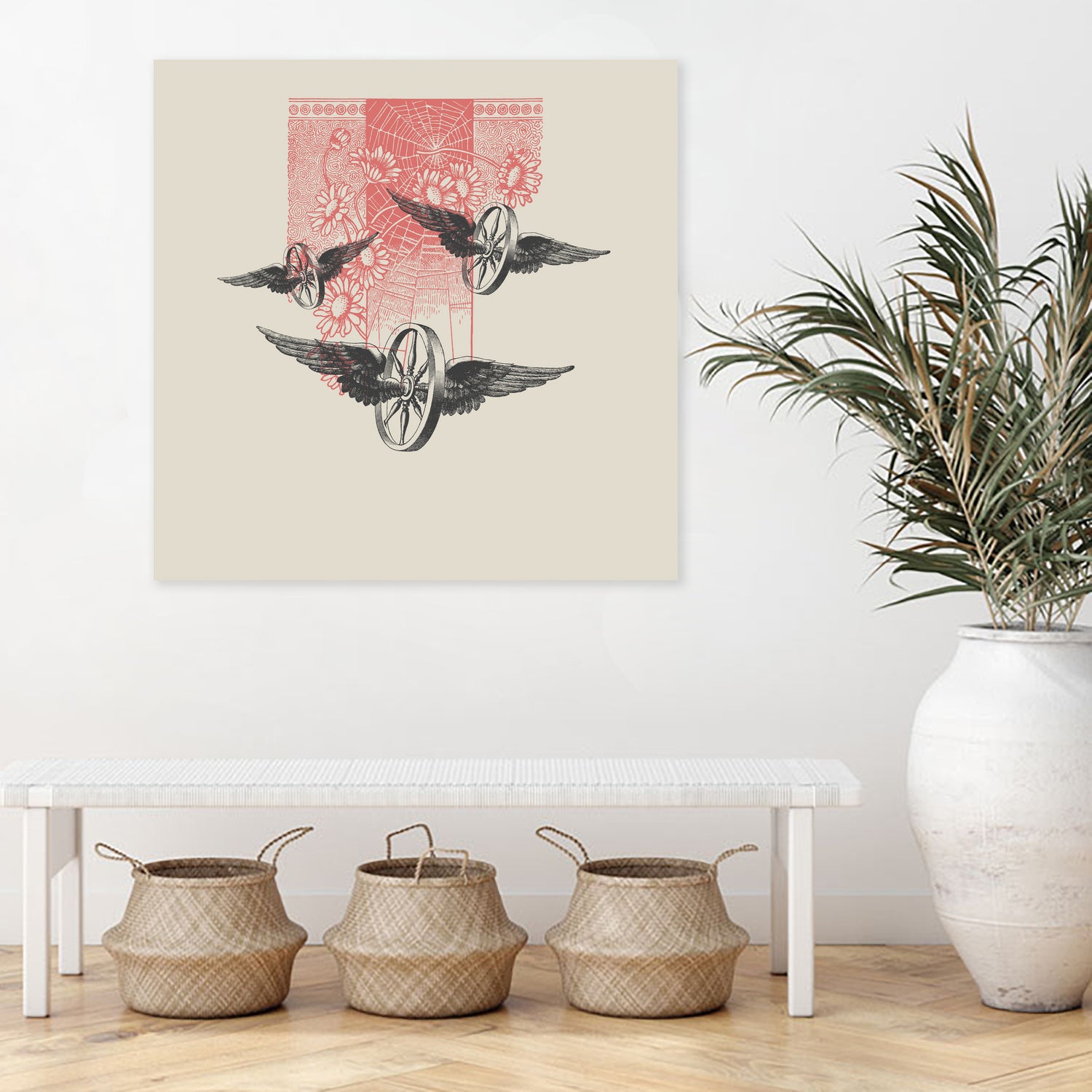 Cosmic Wheels by Aimer Heinz on GIANT ART - red vector illustration