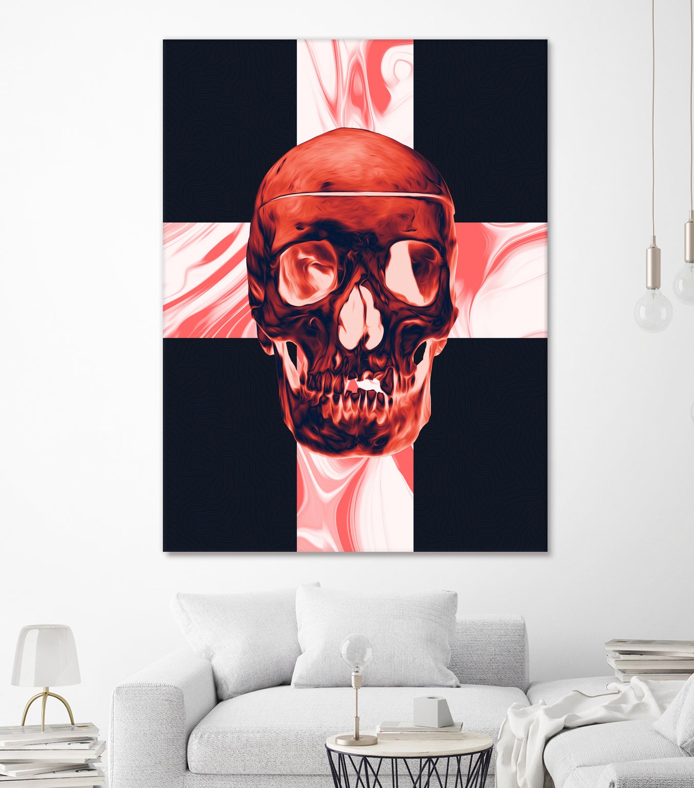 Dei by Dorian Legret on GIANT ART - red photo manipulation