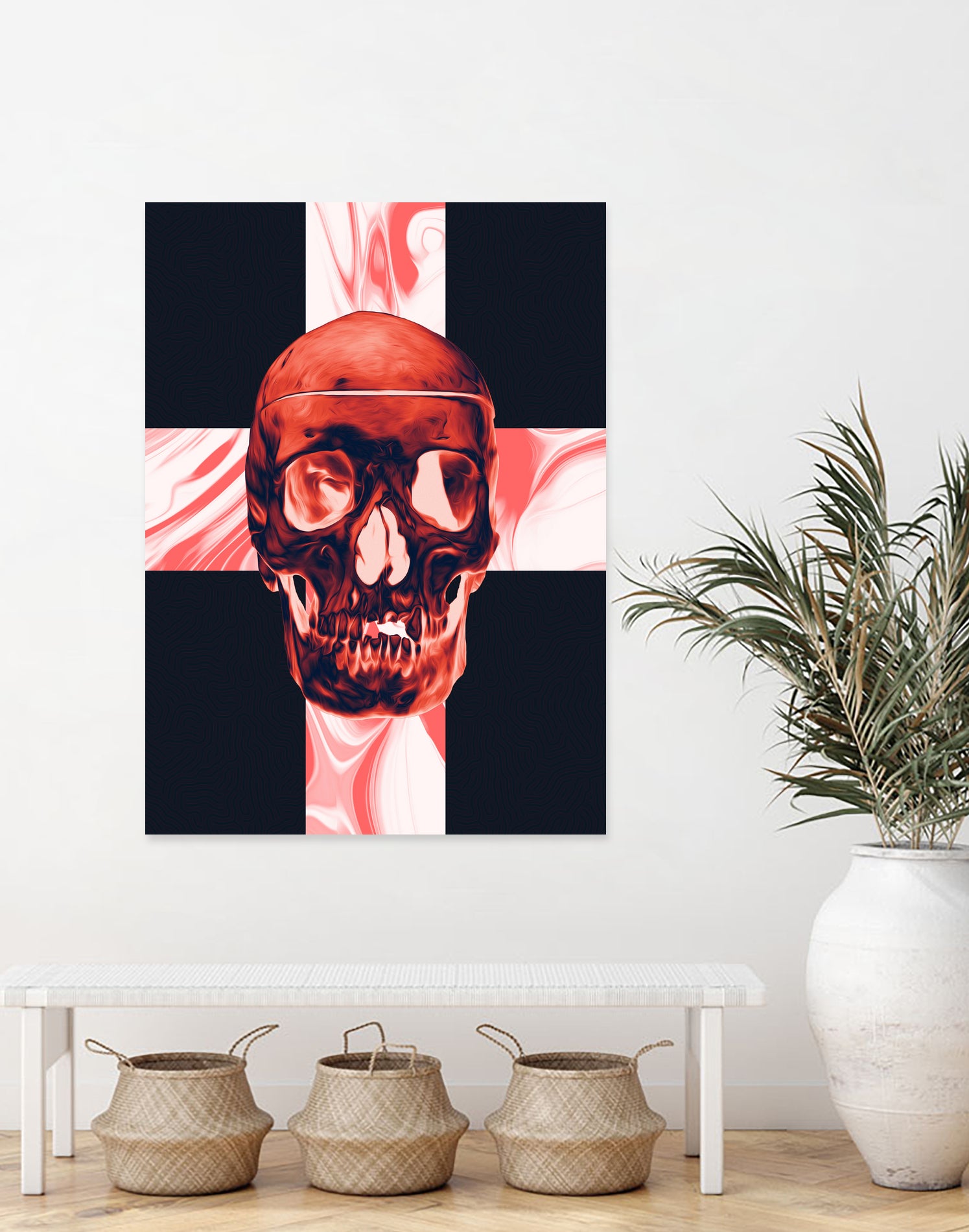 Dei by Dorian Legret on GIANT ART - red photo manipulation