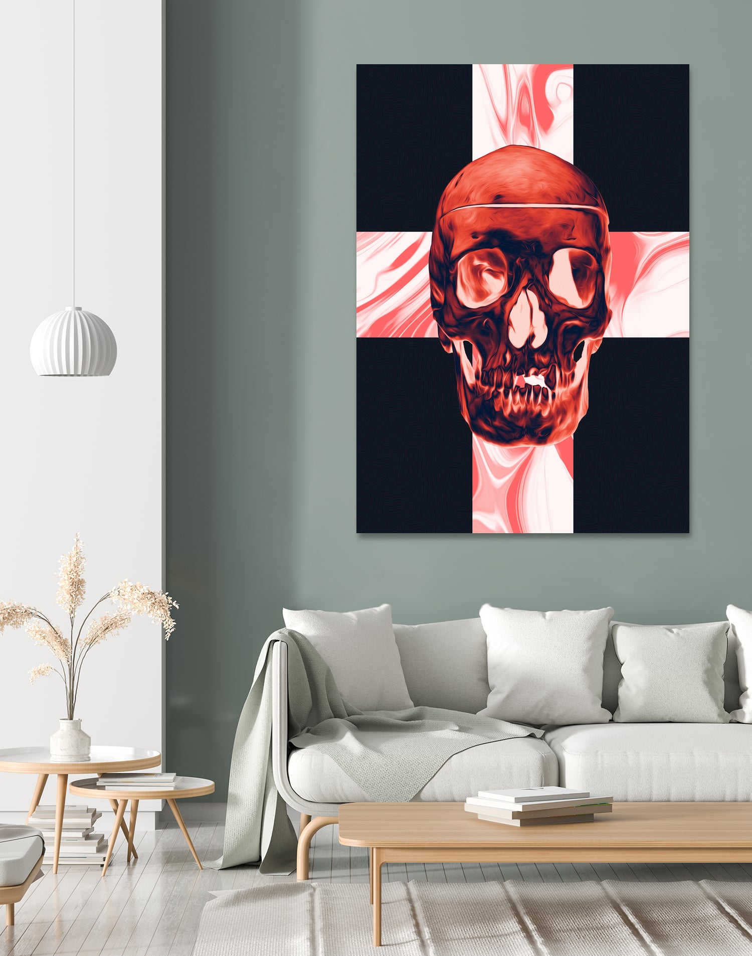 Dei by Dorian Legret on GIANT ART - red photo manipulation