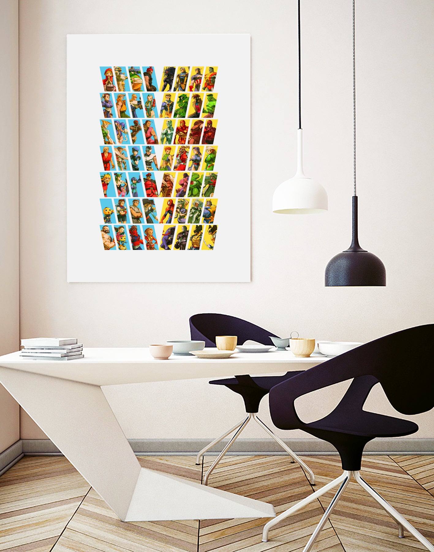 Marvel vs. Capcom 2 by Mario Caruso on GIANT ART - white photo manipulation