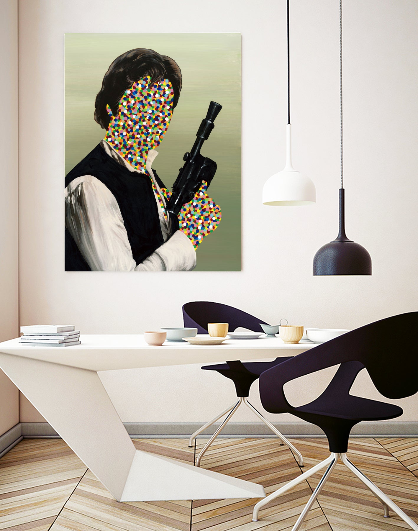 Rebel Scum 01 by Andrew Turner on GIANT ART - green mixed media