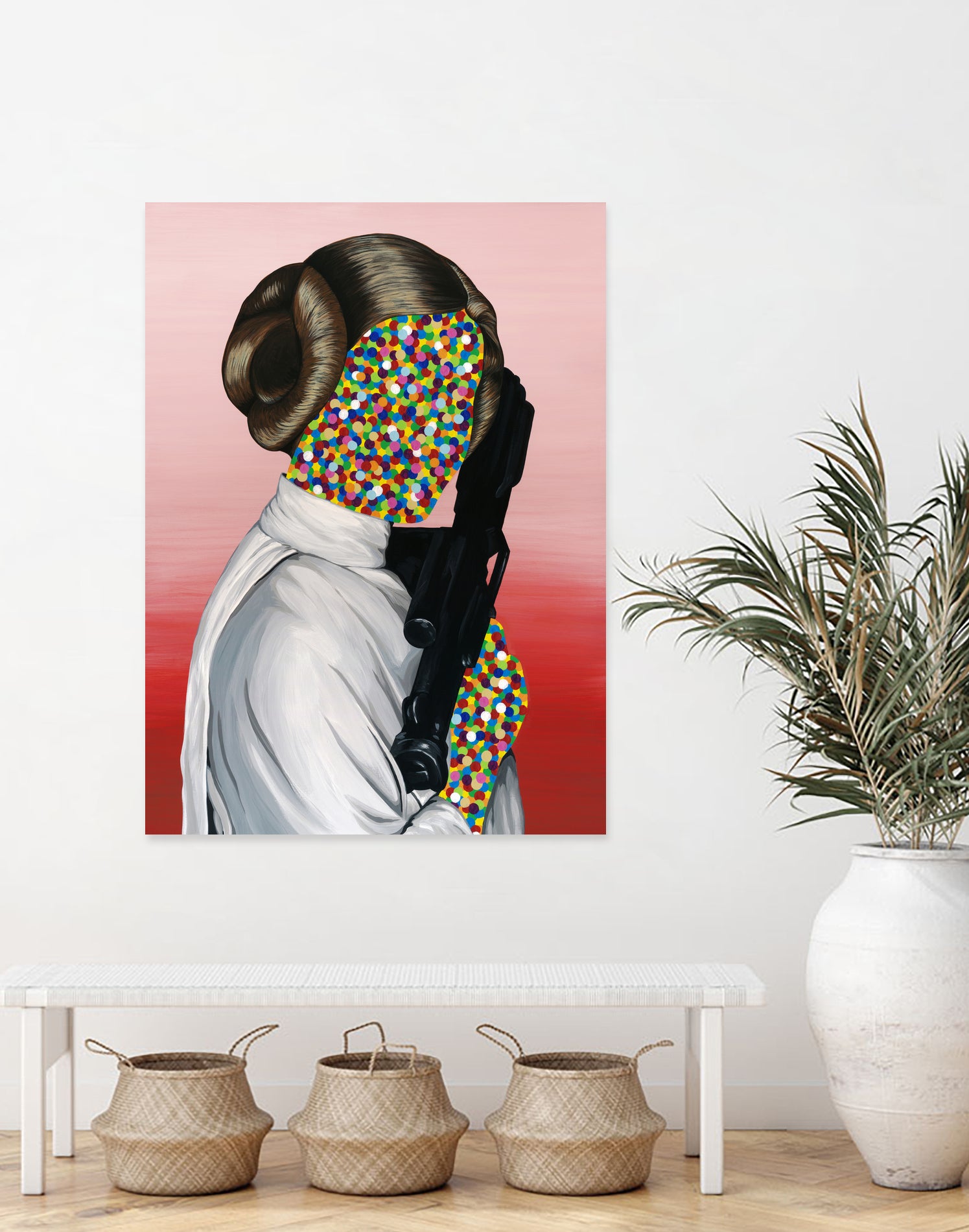 Rebel Scum 02 by Andrew Turner on GIANT ART - red mixed media