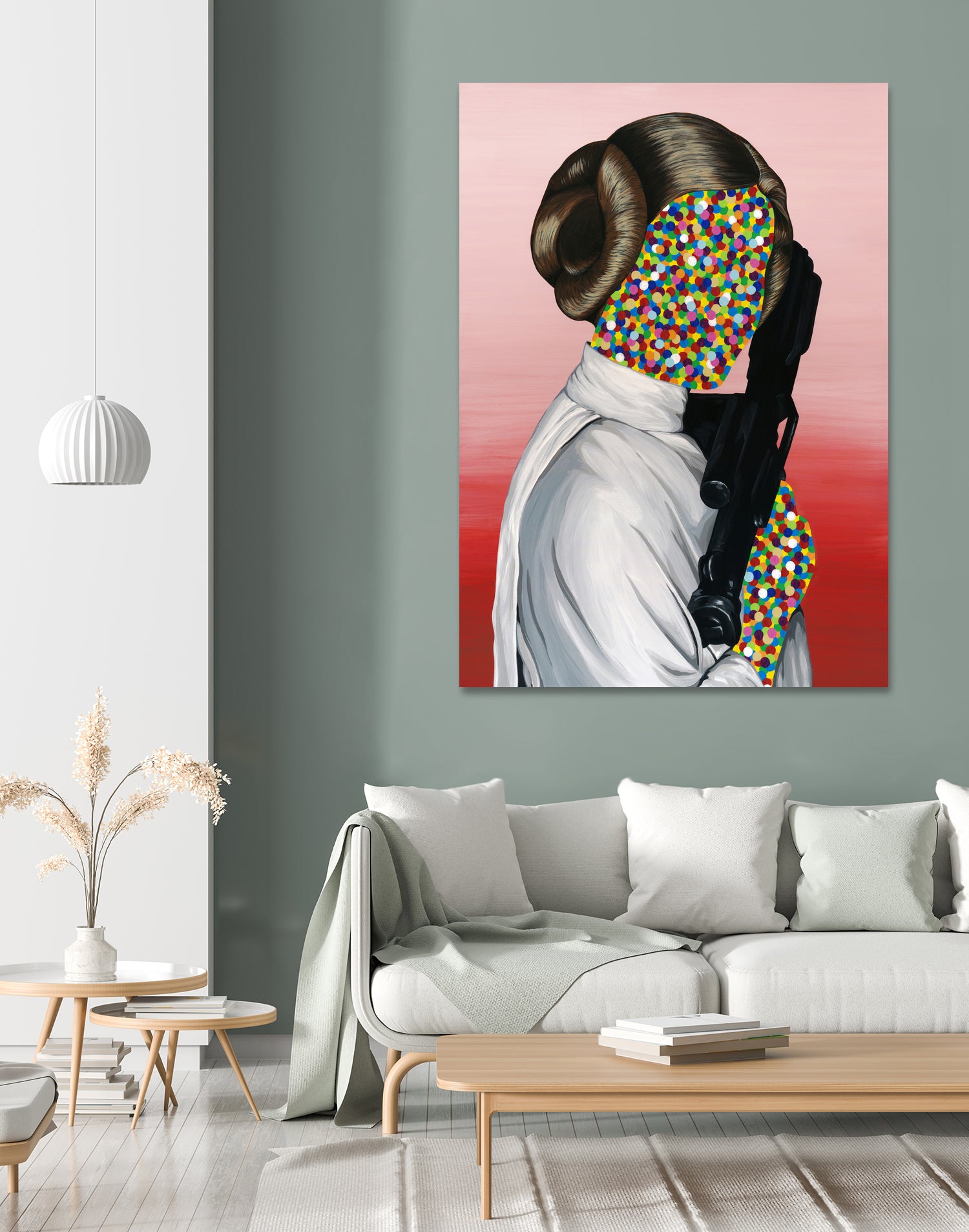 Rebel Scum 02 by Andrew Turner on GIANT ART - red mixed media