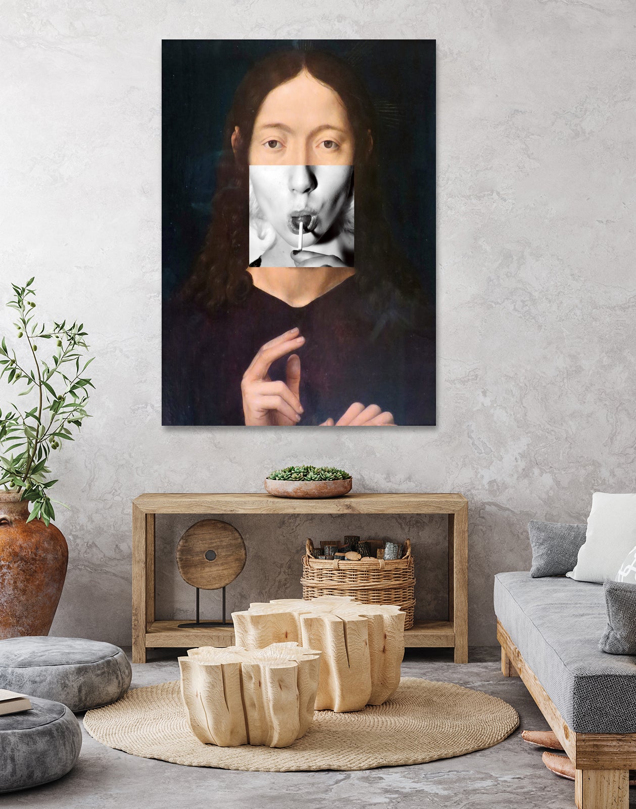 How fucking delicious is this lollipop by José Luis Guerrero on GIANT ART - gray photo manipulation