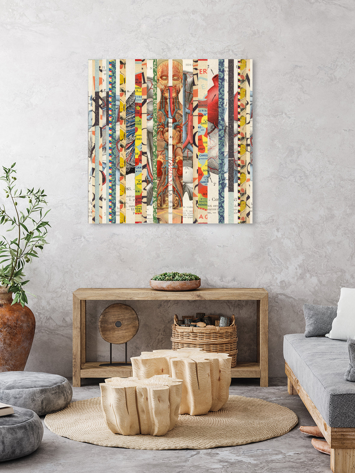 Pieces of Me and You by Sammy Slabbinck on GIANT ART - mixed media