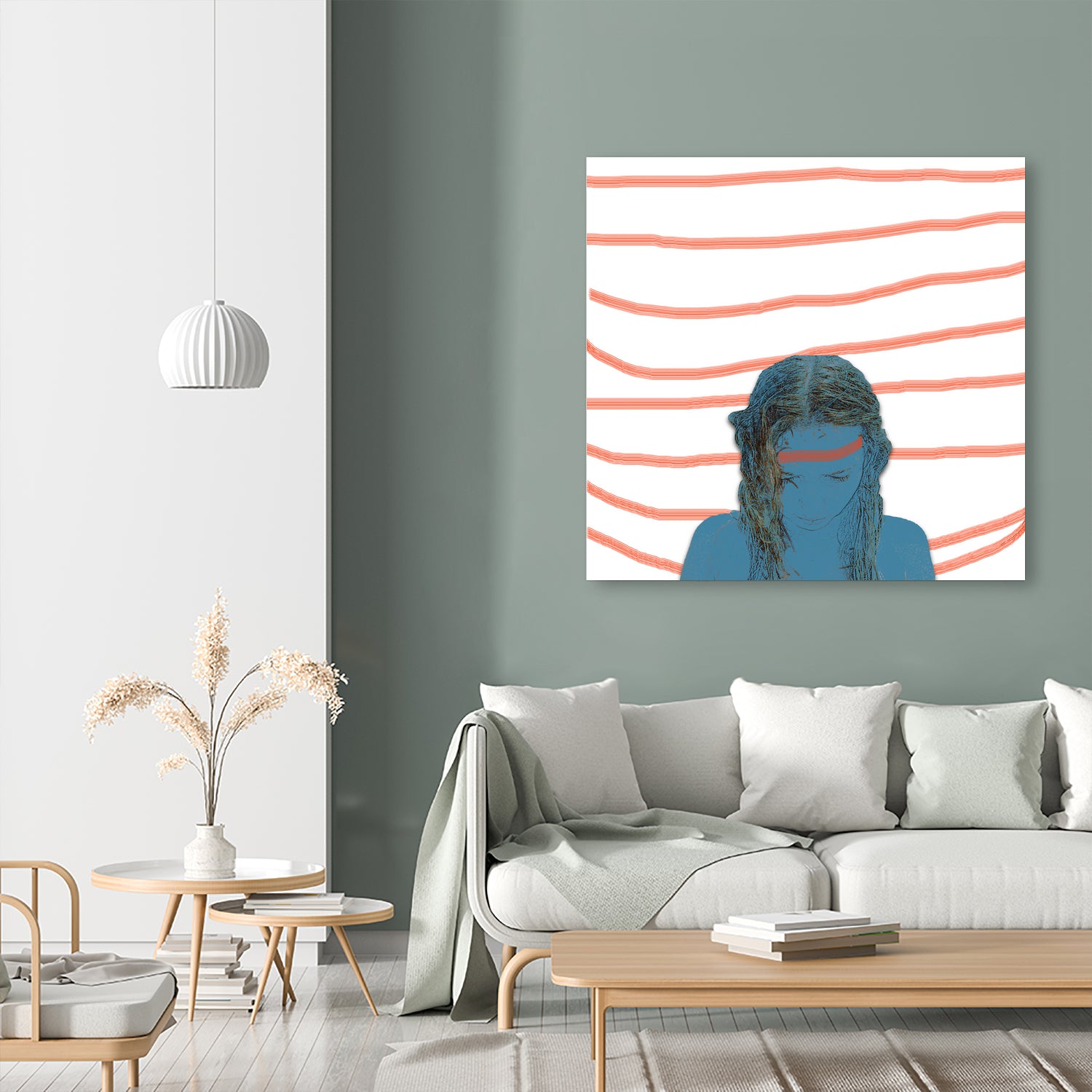 Blue by Anna Savtchenkov on GIANT ART - blue photo illustration