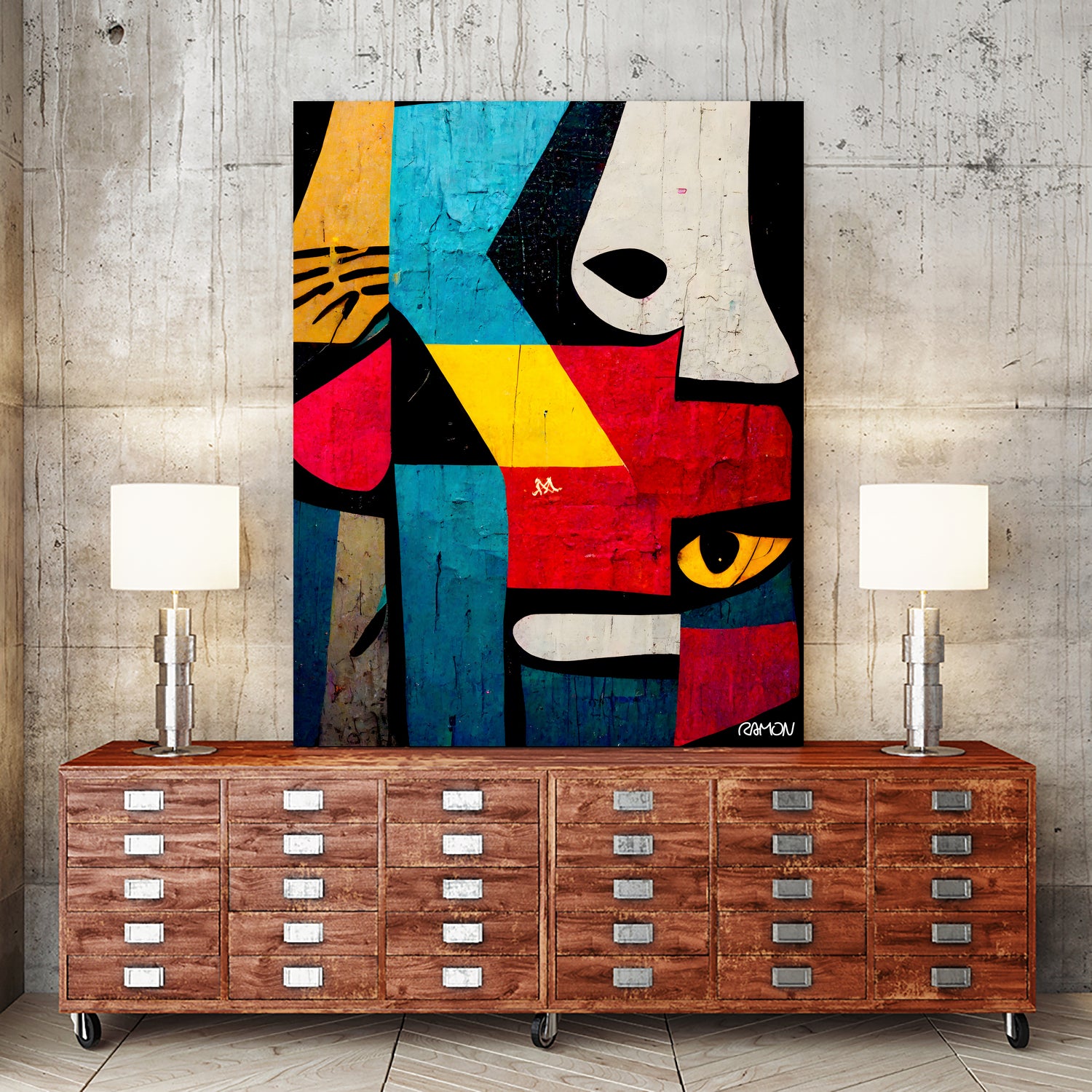 Panter Eye by Ramon Souza on GIANT ART - black digital painting