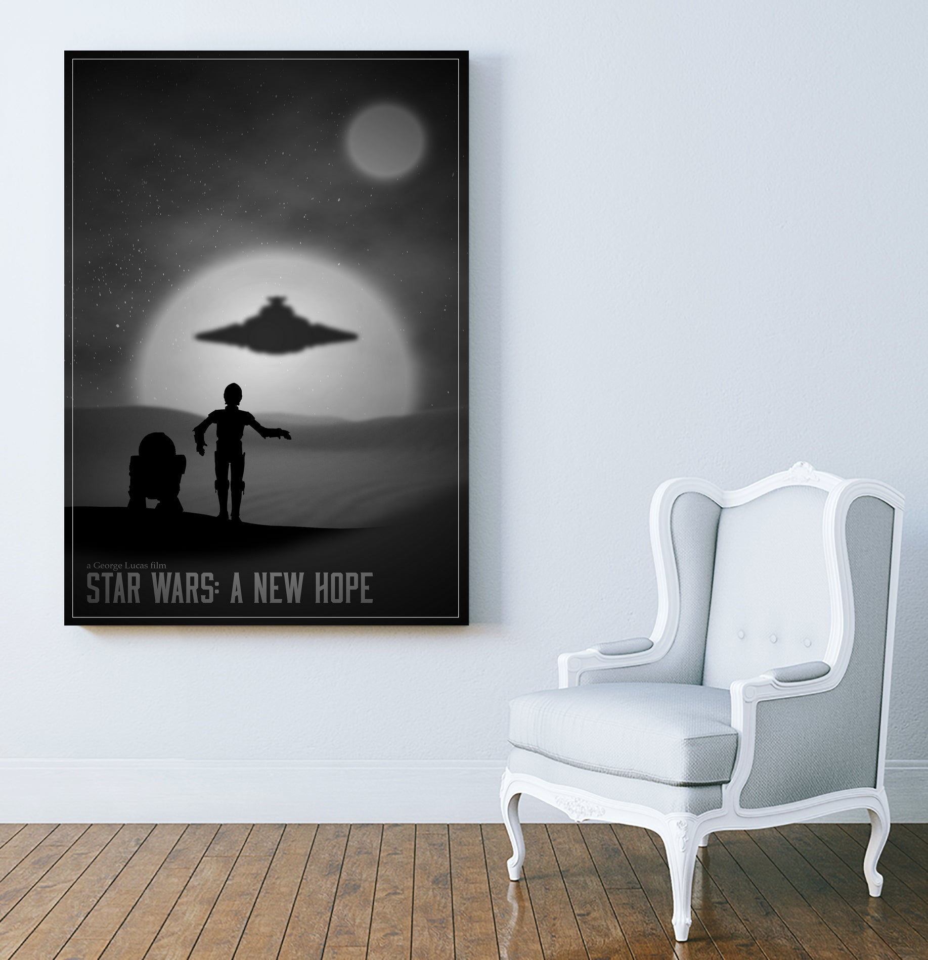 Star Wars in Limbo by Johan pages on GIANT ART - black digital painting