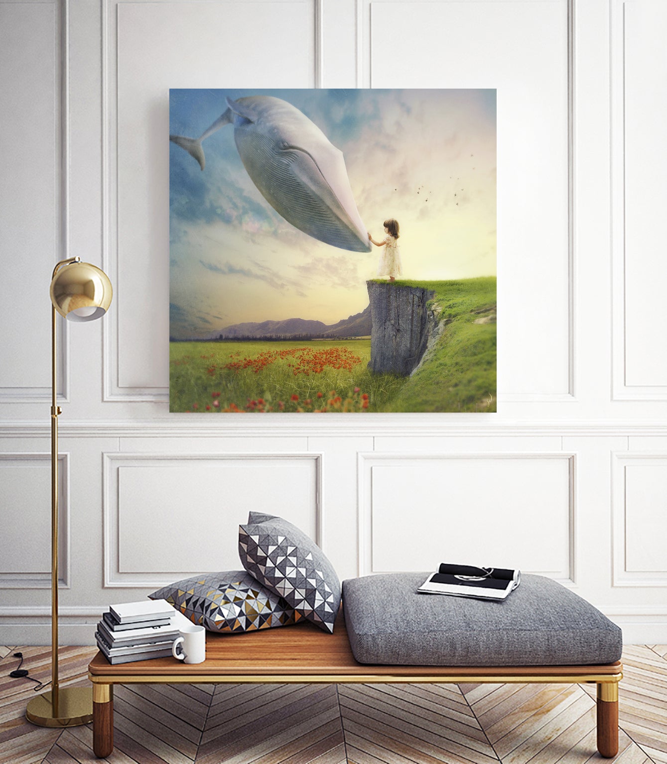 Childhood Dream by Siddhartha Saravia on GIANT ART - yellow photo manipulation