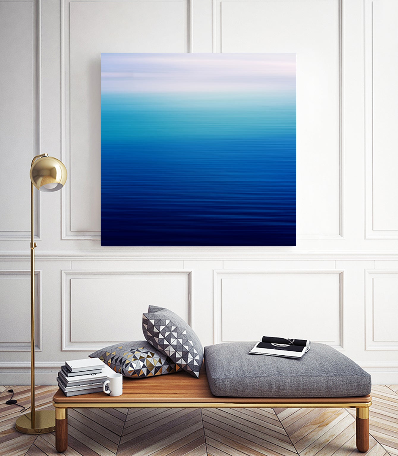 shades of blue by Steffi Louis on GIANT ART - blue digital painting