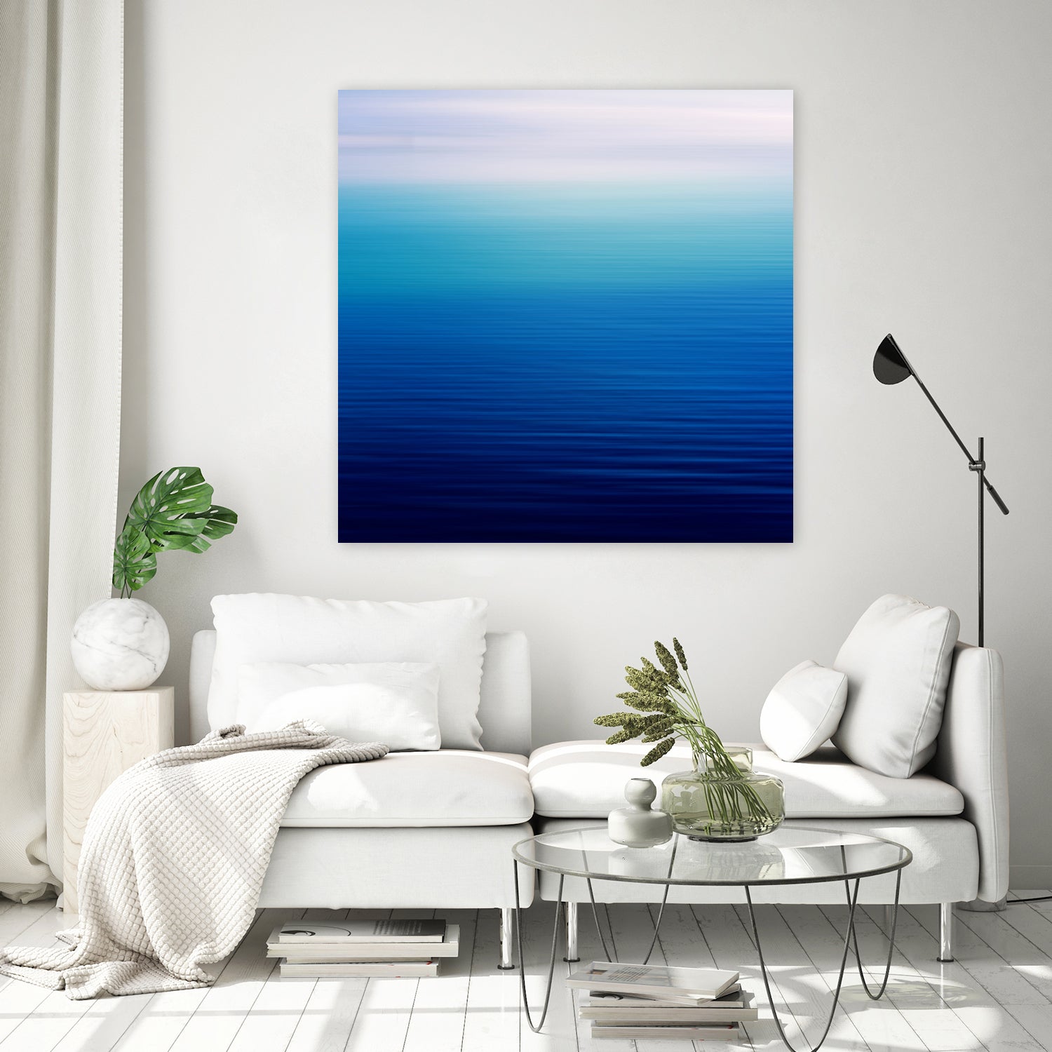 shades of blue by Steffi Louis on GIANT ART - blue digital painting