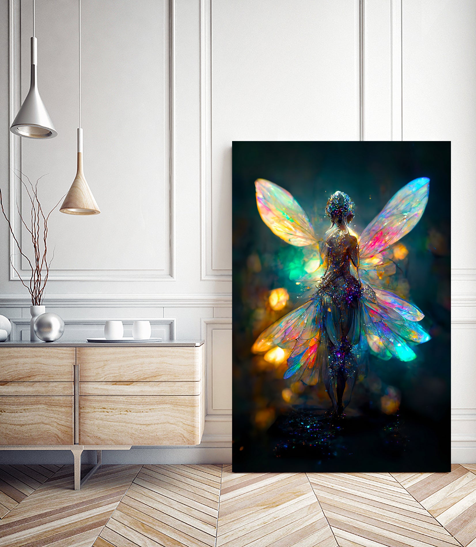 FAIRY-0 by Haris Kavalla on GIANT ART - pink photo illustration