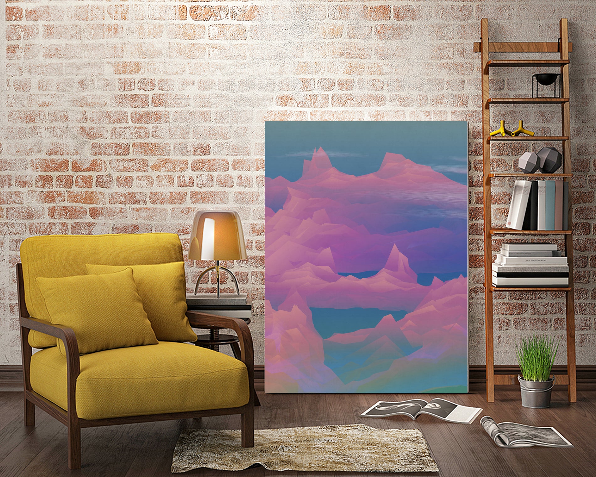 Sierra by Angelo Cerantola on GIANT ART - pink digital drawing