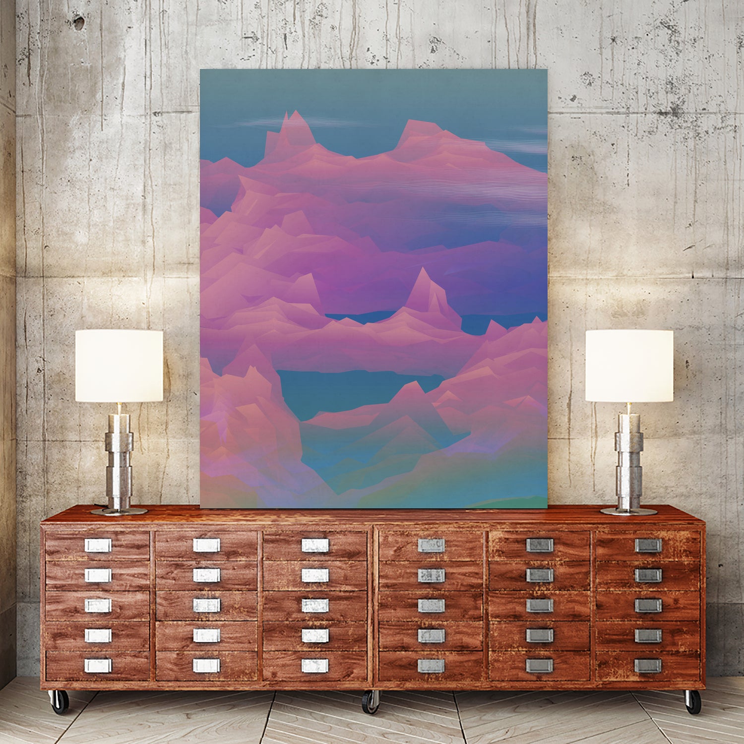 Sierra by Angelo Cerantola on GIANT ART - pink digital drawing