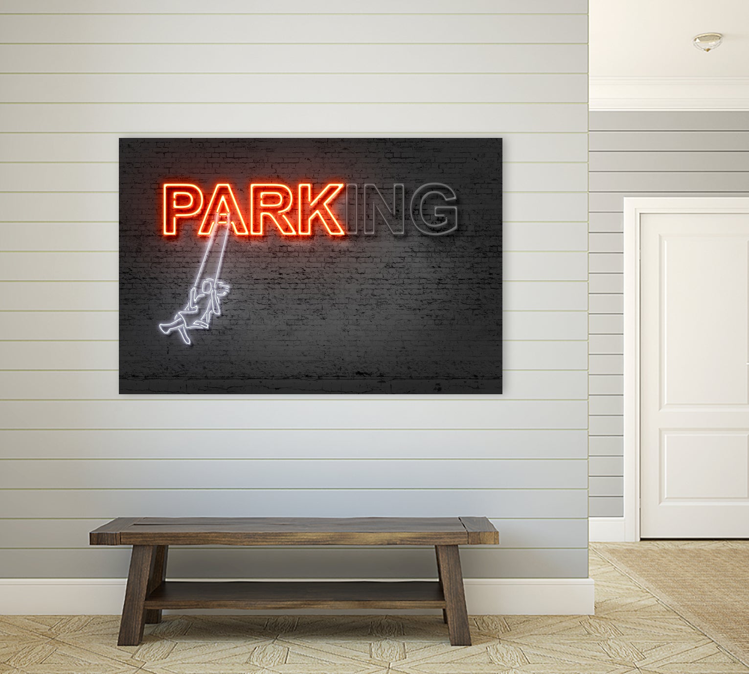 Park by Octavian Mihai Mielu on GIANT ART - red digital drawing