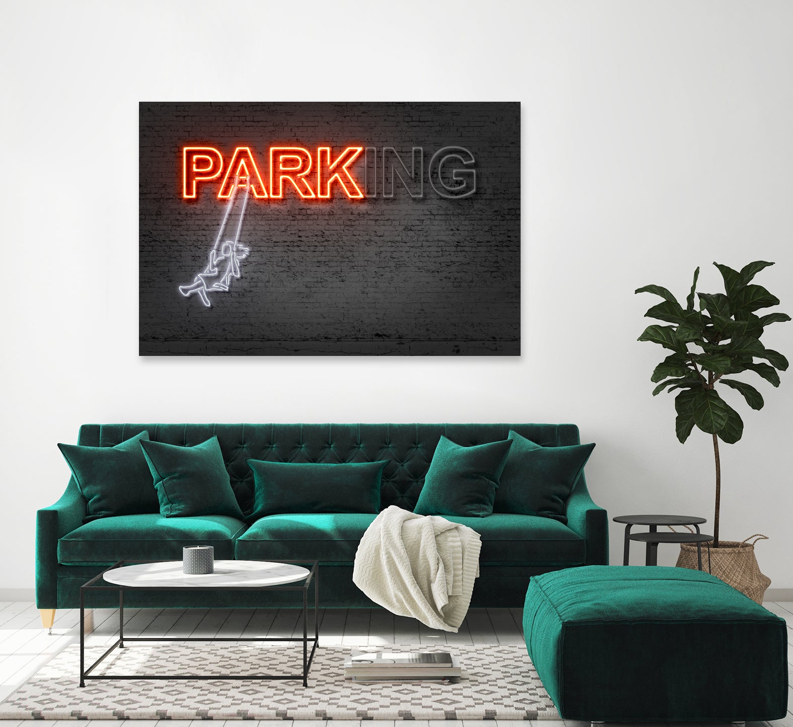 Park by Octavian Mihai Mielu on GIANT ART - red digital drawing
