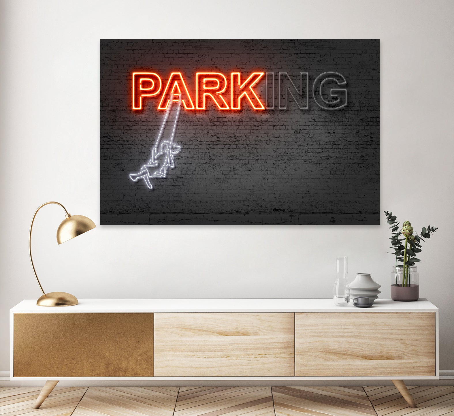 Park by Octavian Mihai Mielu on GIANT ART - red digital drawing