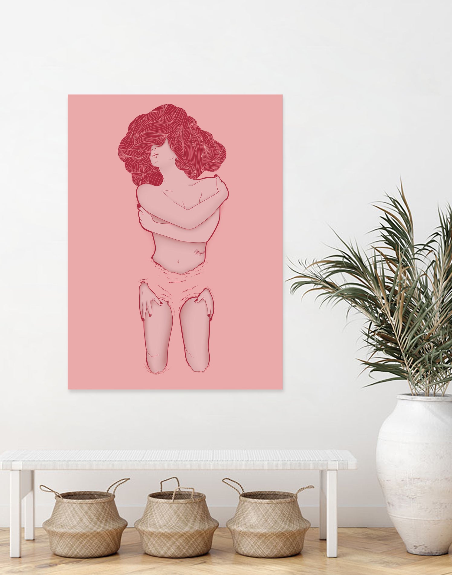 STRWBRY by Tomasz Wagner on GIANT ART - red digital drawing