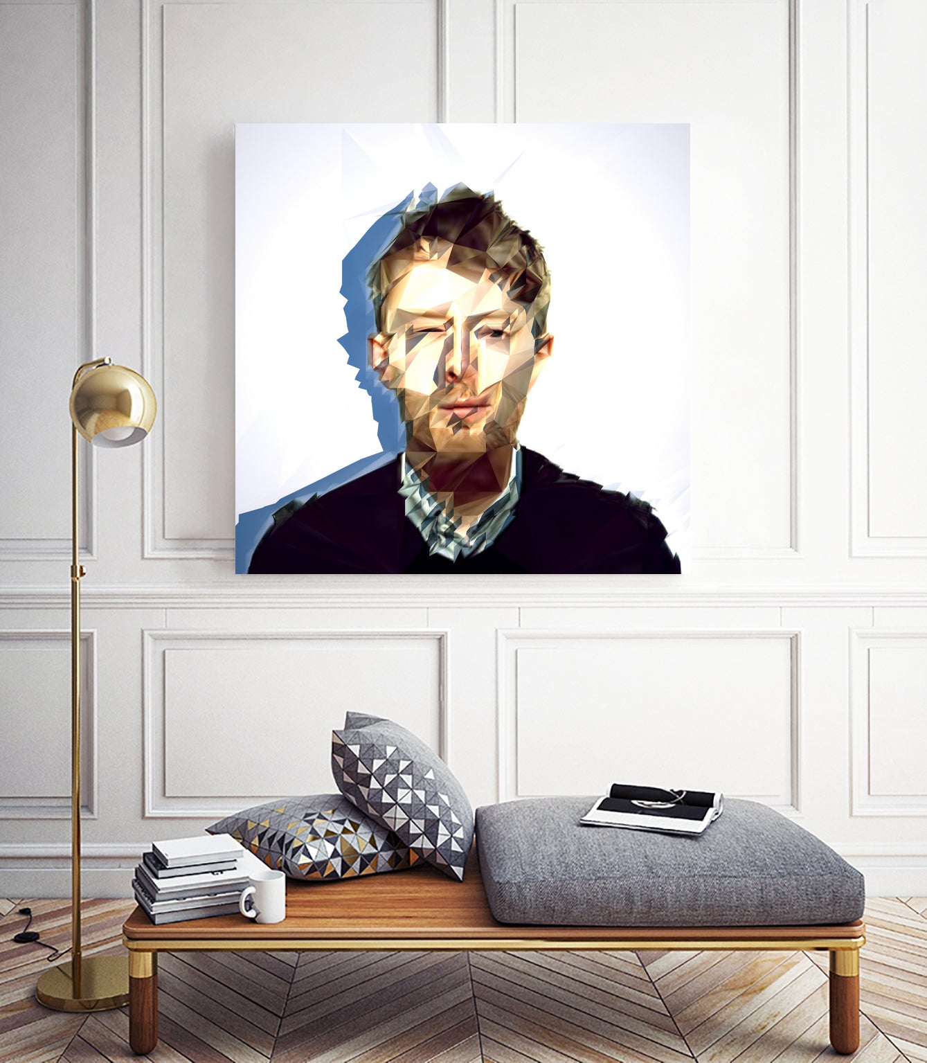 Poly Yorke by Jose-Carlos Matias on GIANT ART - white digital drawing