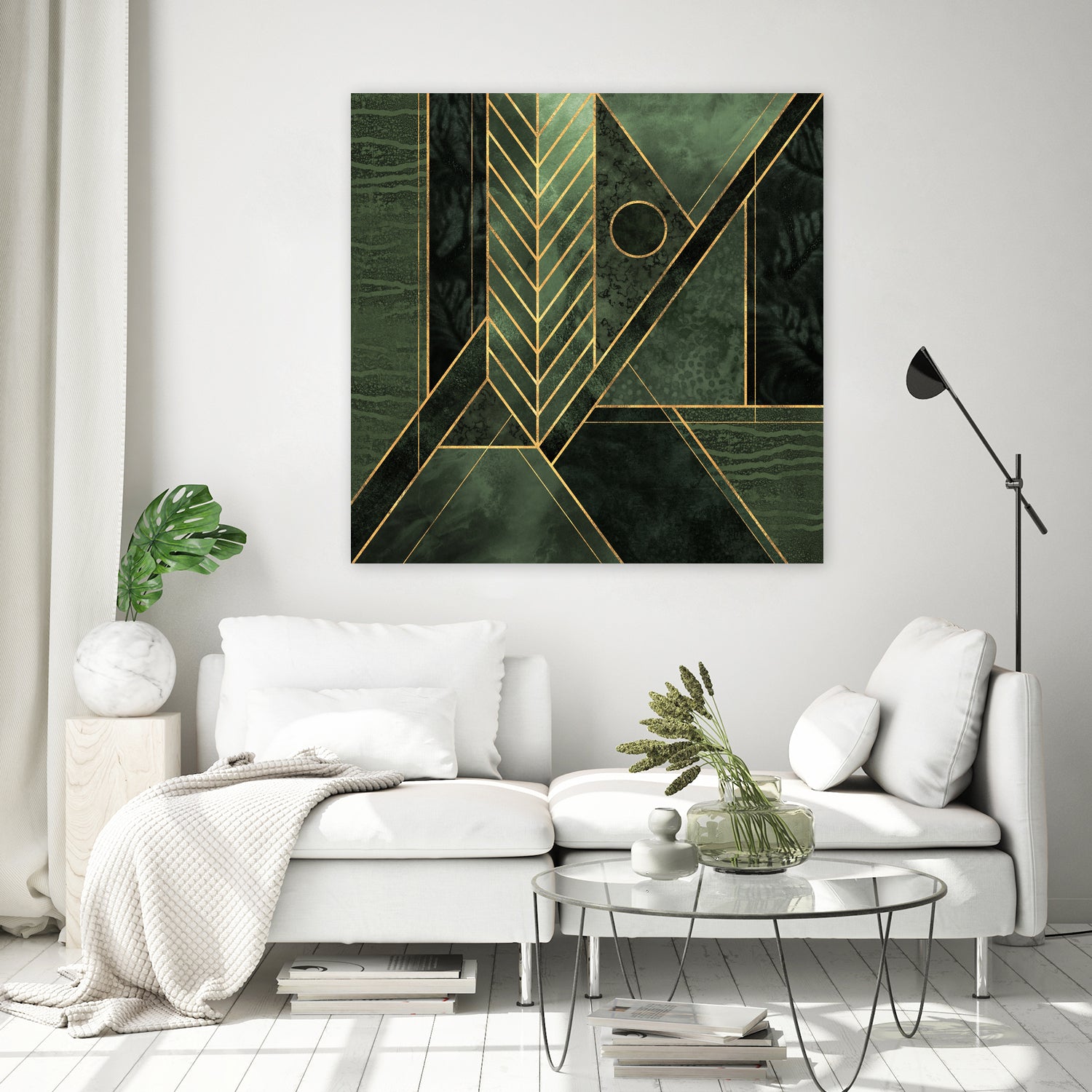 Modern Wild 2 by Elisabeth Fredriksson on GIANT ART - green digital painting