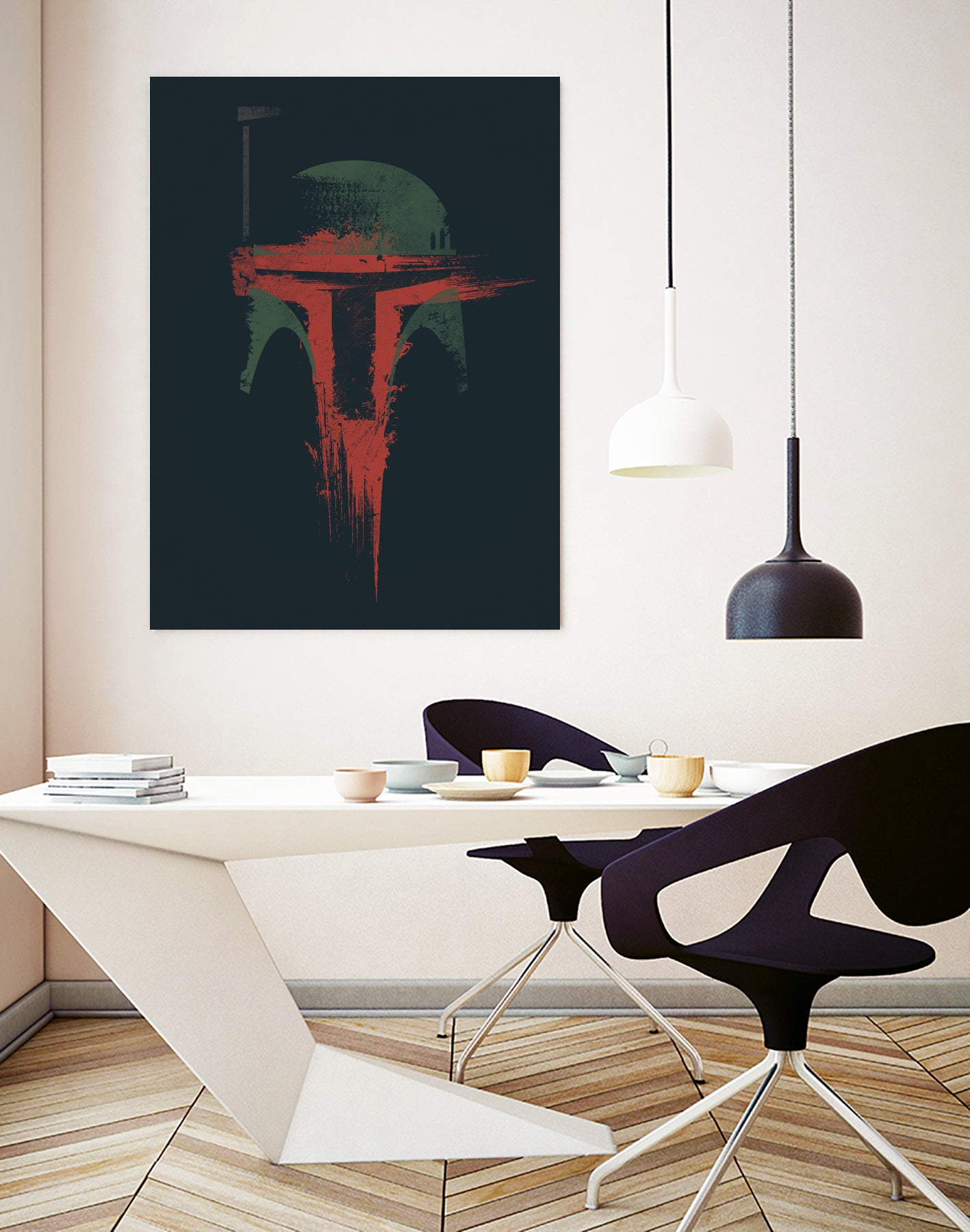 Bounty Hunter by Victor Vercesi on GIANT ART - red digital drawing