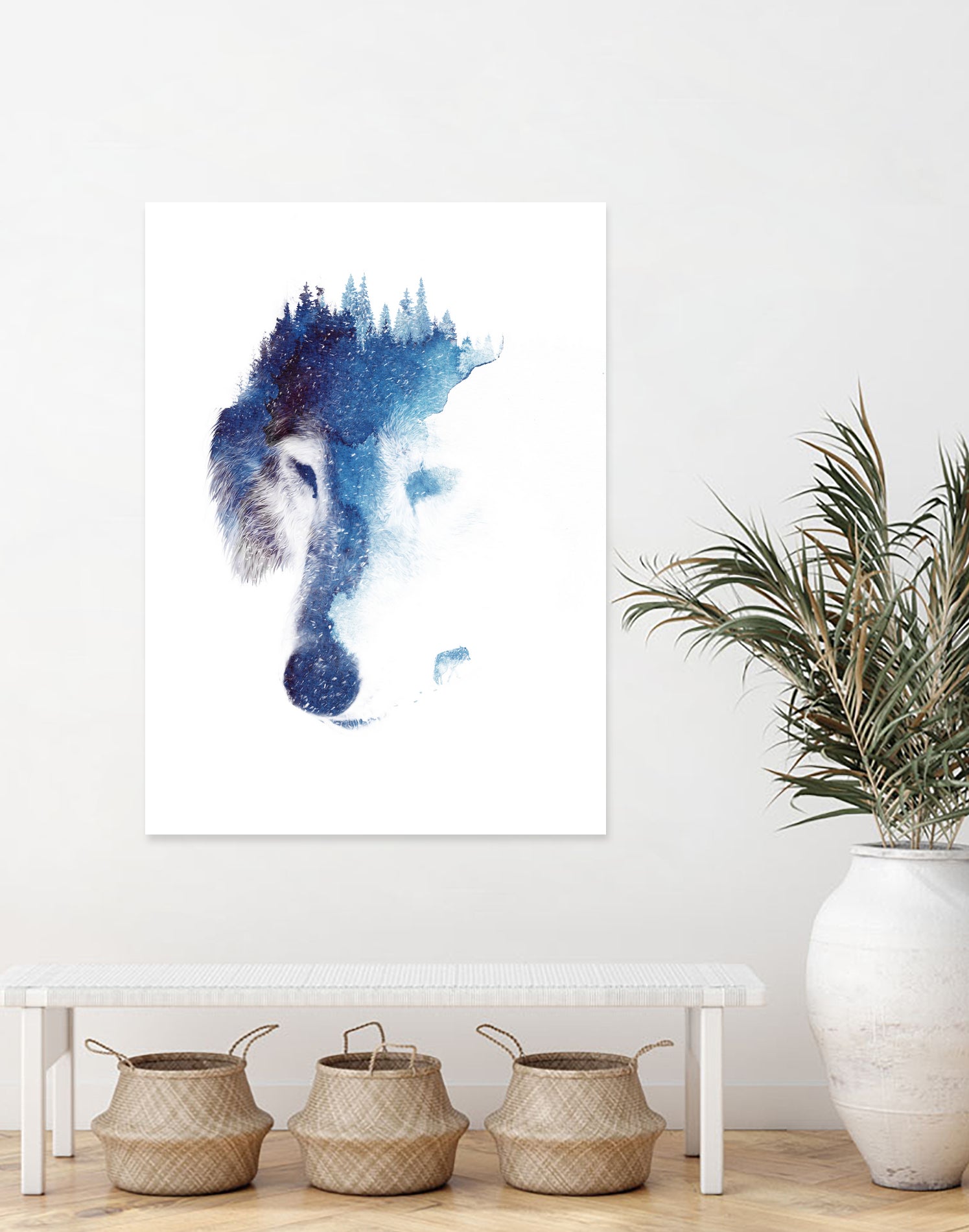 Through many storms by Robert Farkas on GIANT ART - blue digital painting
