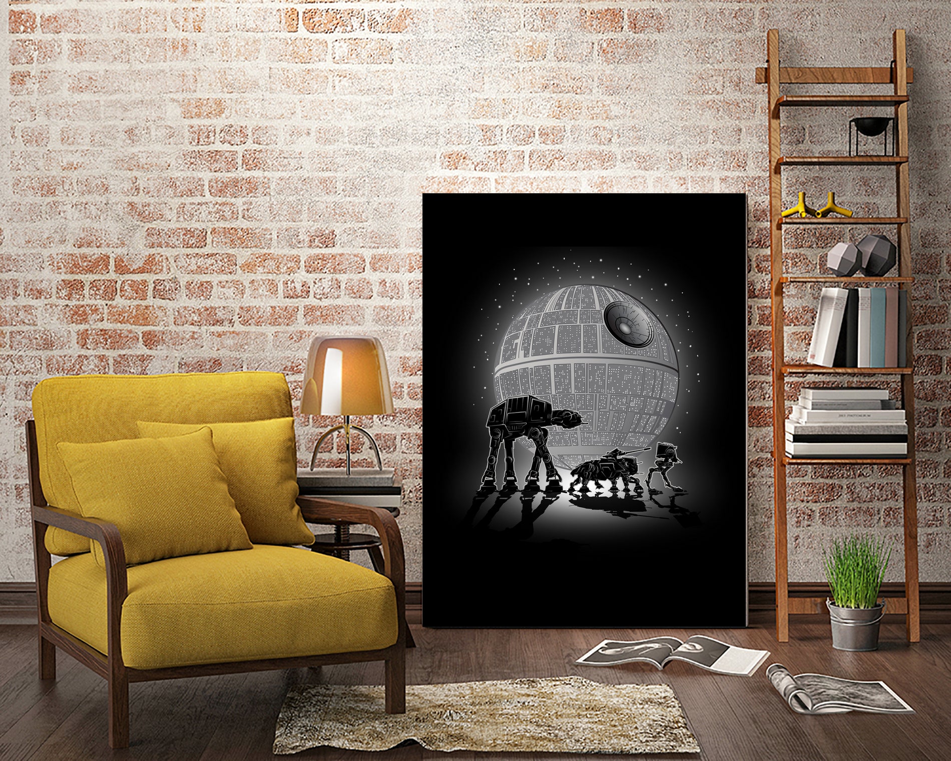 Death Star by Antonio Camarena on GIANT ART - black digital painting