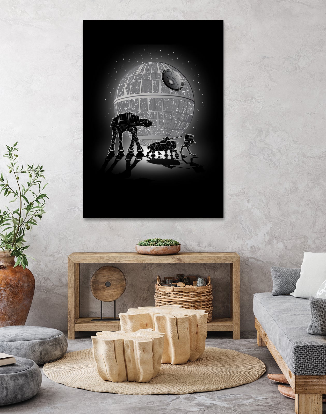 Death Star by Antonio Camarena on GIANT ART - black digital painting