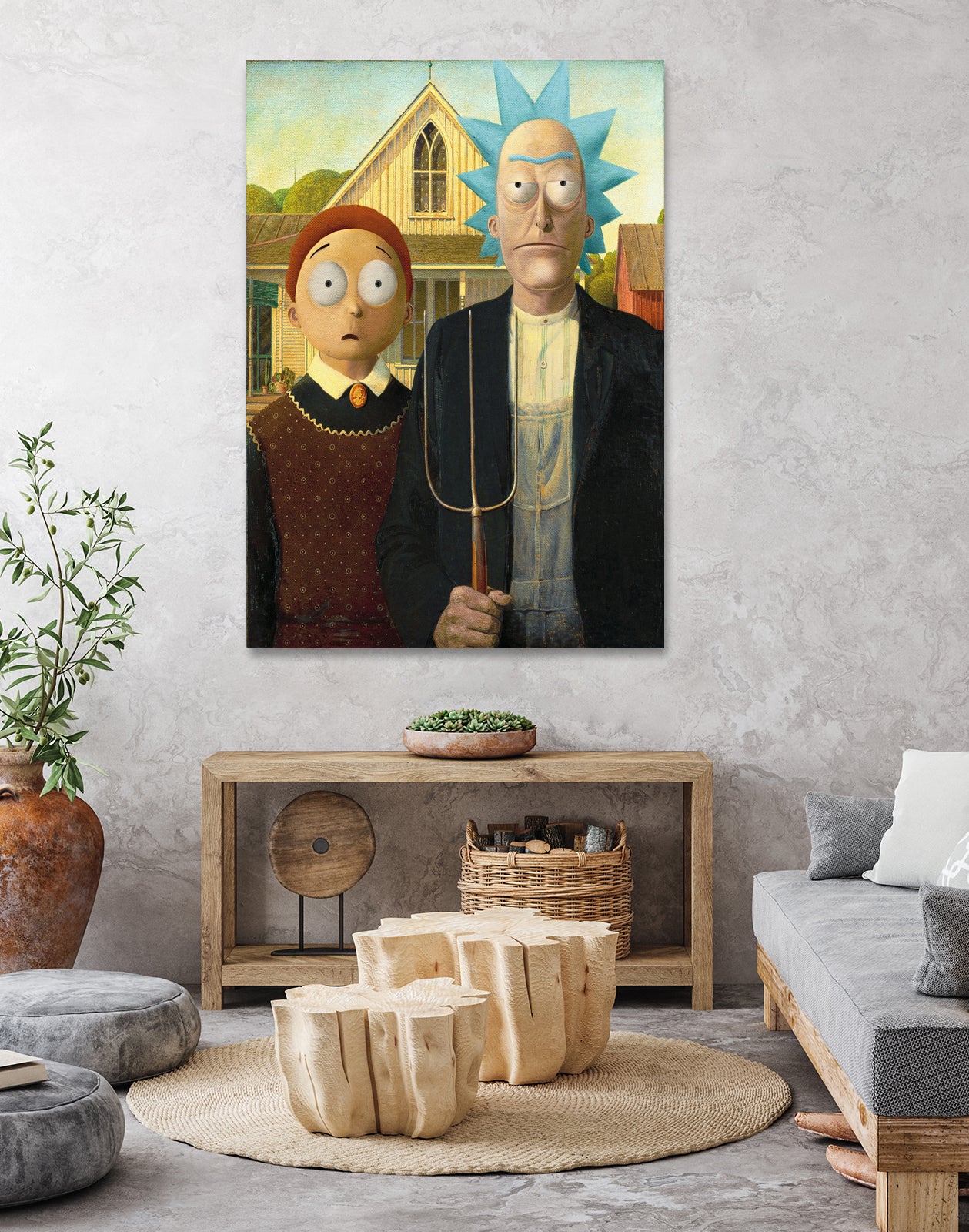 Meanwhile in a parallel universe by André Guldhjärta on GIANT ART - brown digital painting