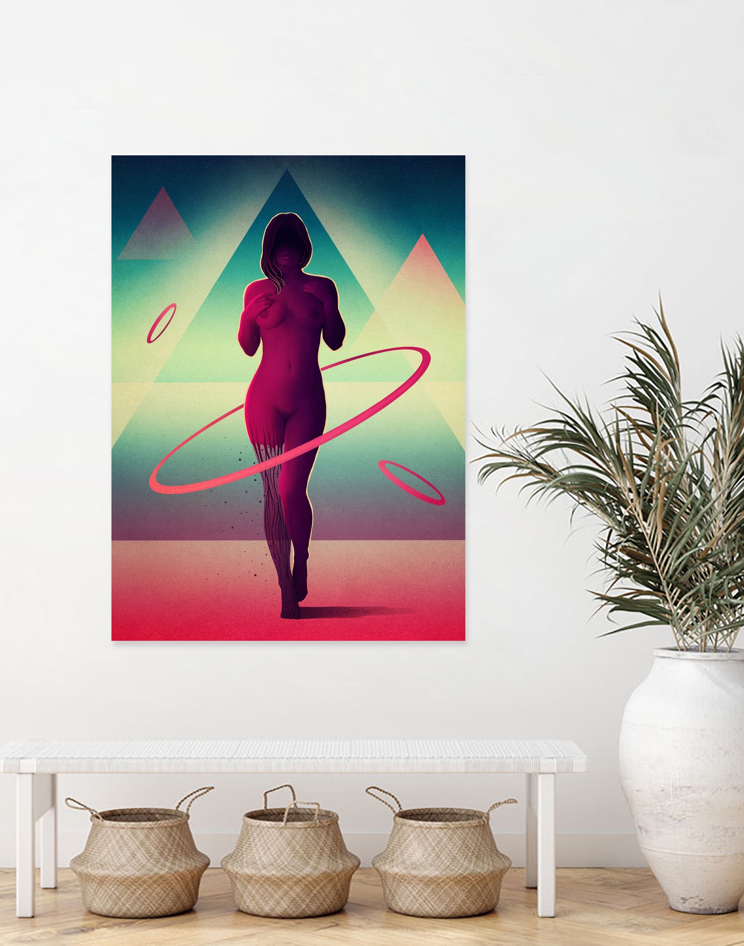 Atomos by Victor Vercesi on GIANT ART - red digital painting