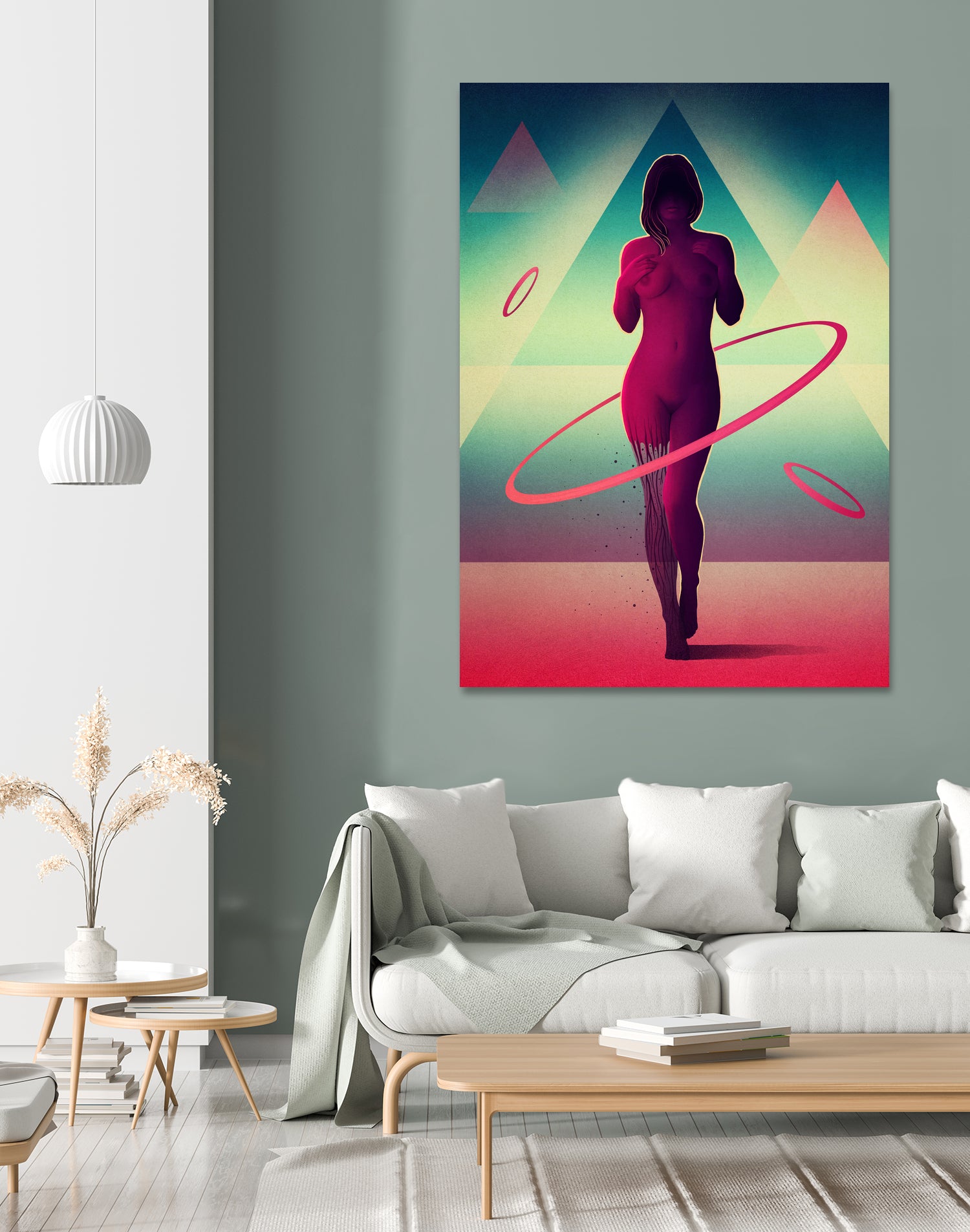 Atomos by Victor Vercesi on GIANT ART - red digital painting