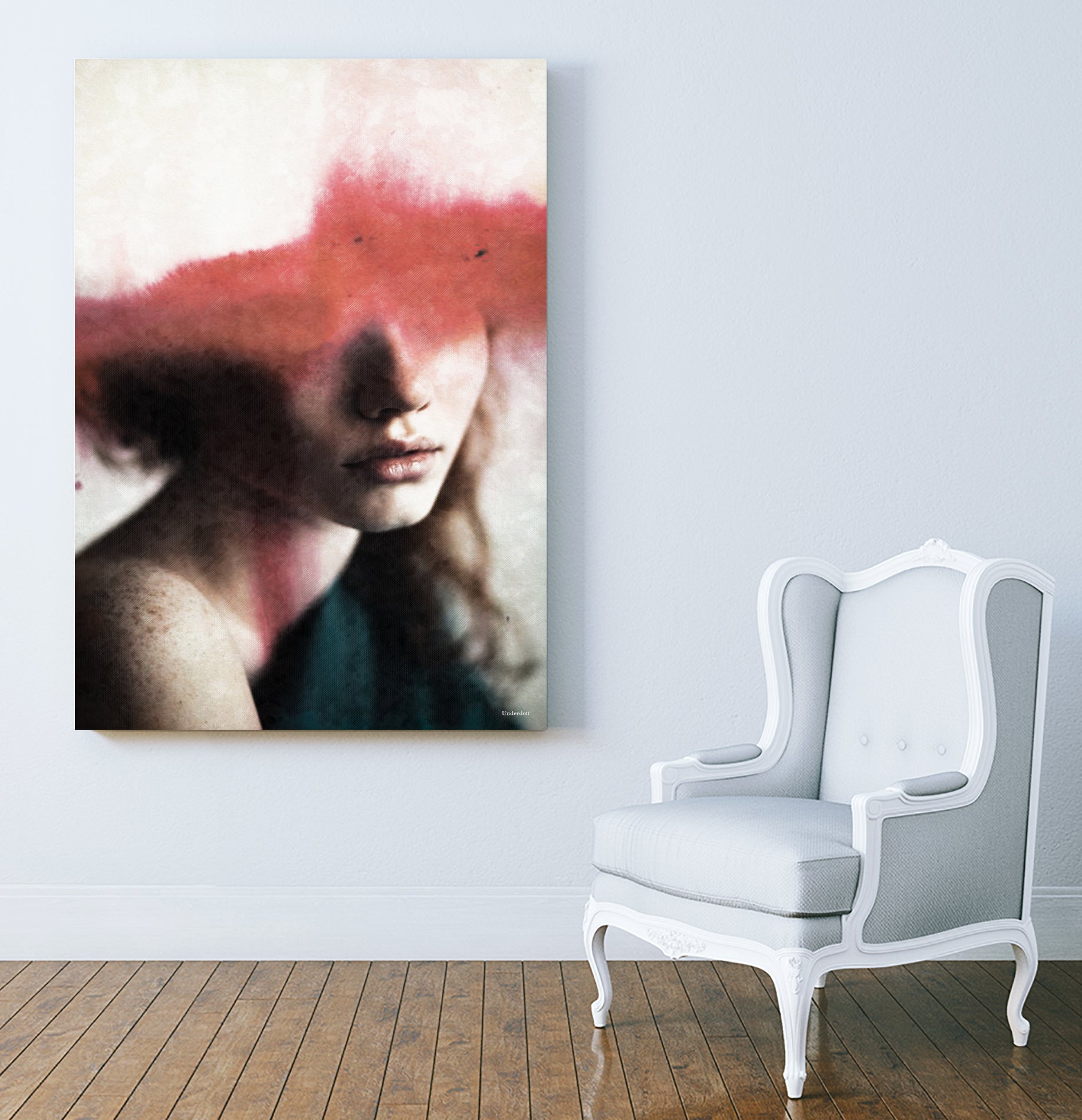 Go ask Alice, I think she'll know by Menelaos Trompoukis on GIANT ART - red digital painting