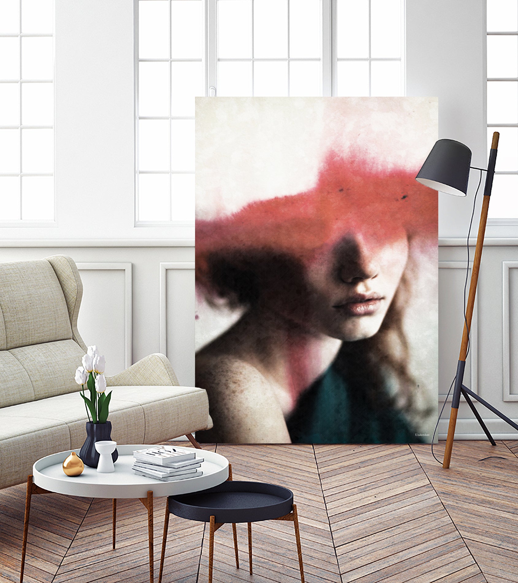 Go ask Alice, I think she'll know by Menelaos Trompoukis on GIANT ART - red digital painting