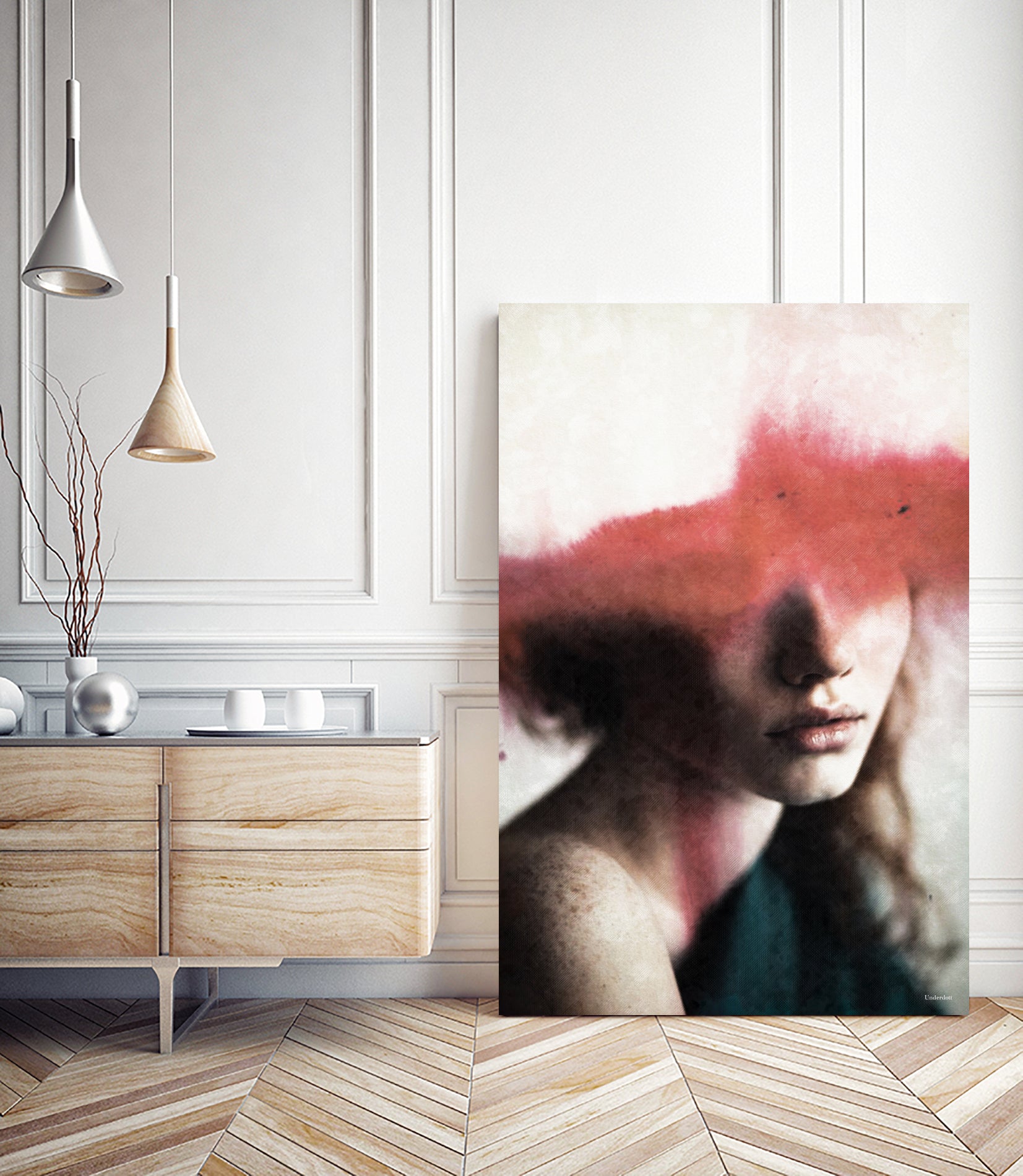 Go ask Alice, I think she'll know by Menelaos Trompoukis on GIANT ART - red digital painting