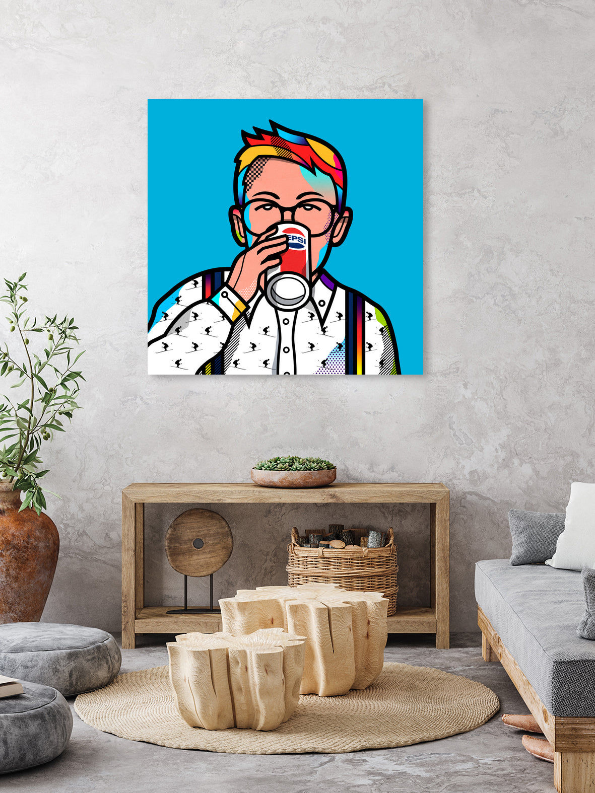 Fuller. by Marco Schiavon on GIANT ART - blue character design