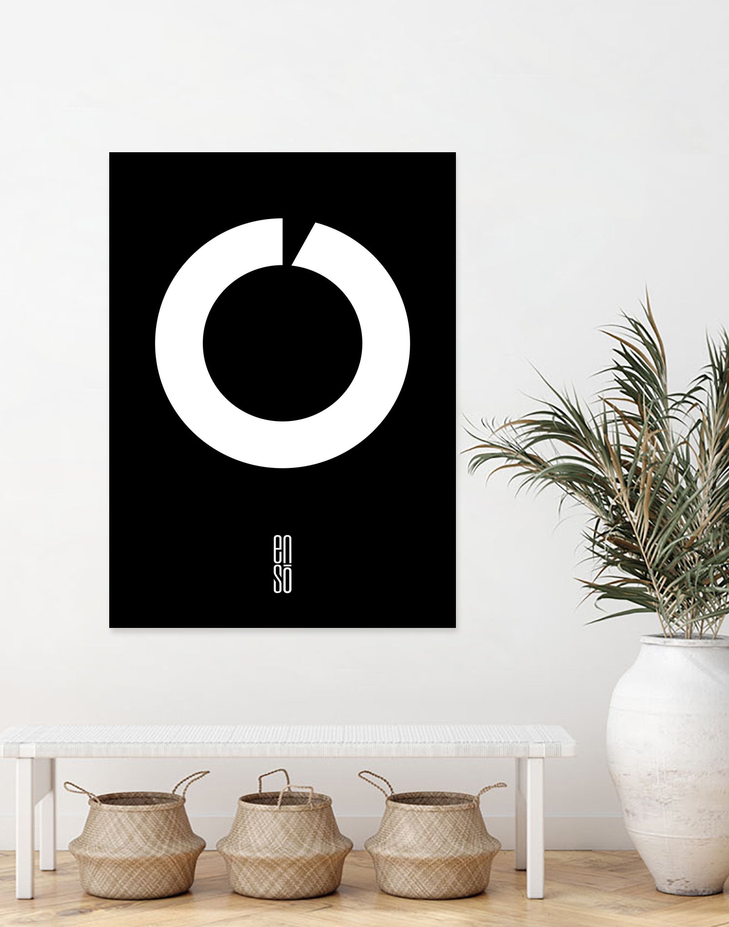 ENSO IN SWITZERLAND by Paolo Bordegoni on GIANT ART - black typography