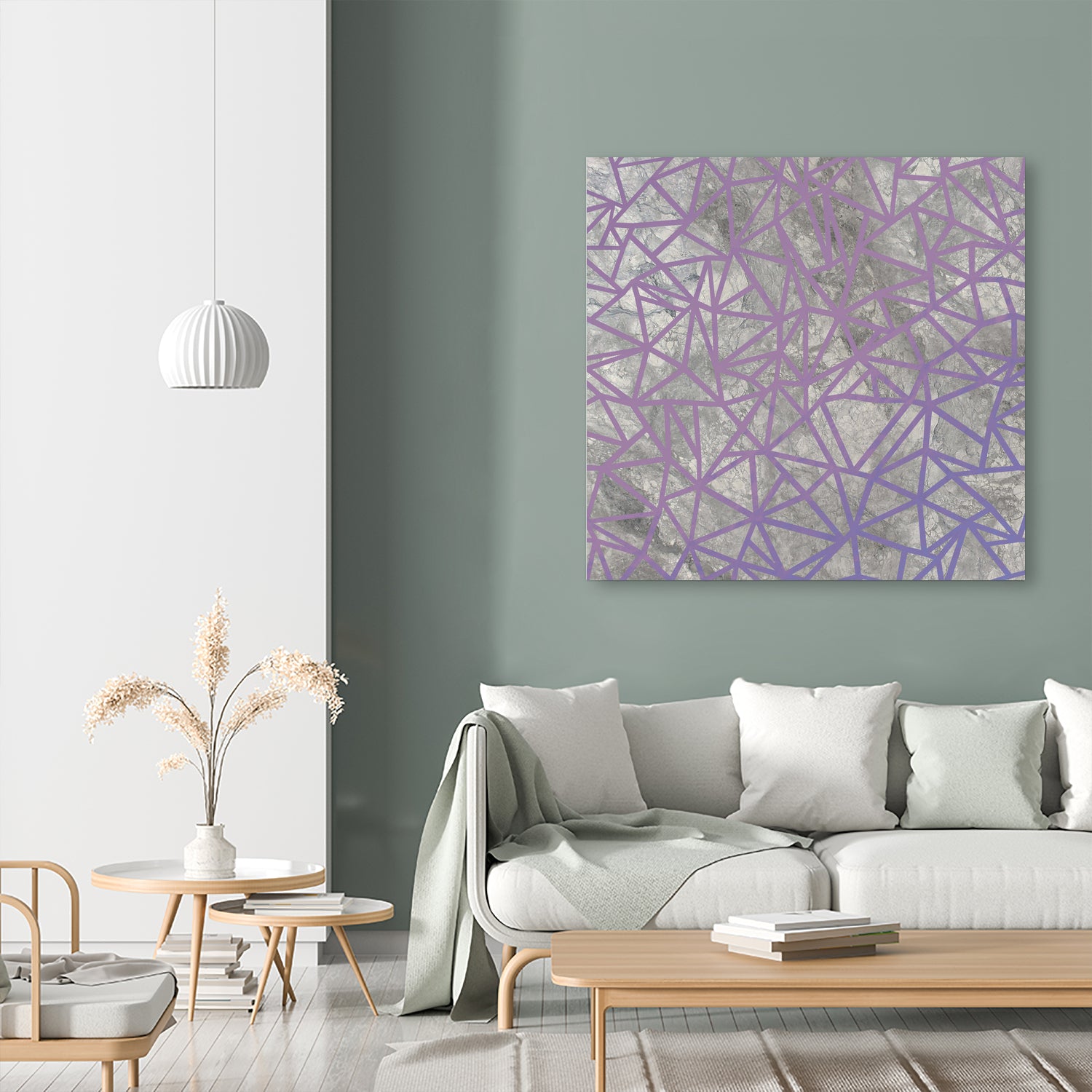 Ab Marb Out Magenta by Emeline Tate-Robertson on GIANT ART - gray digital painting