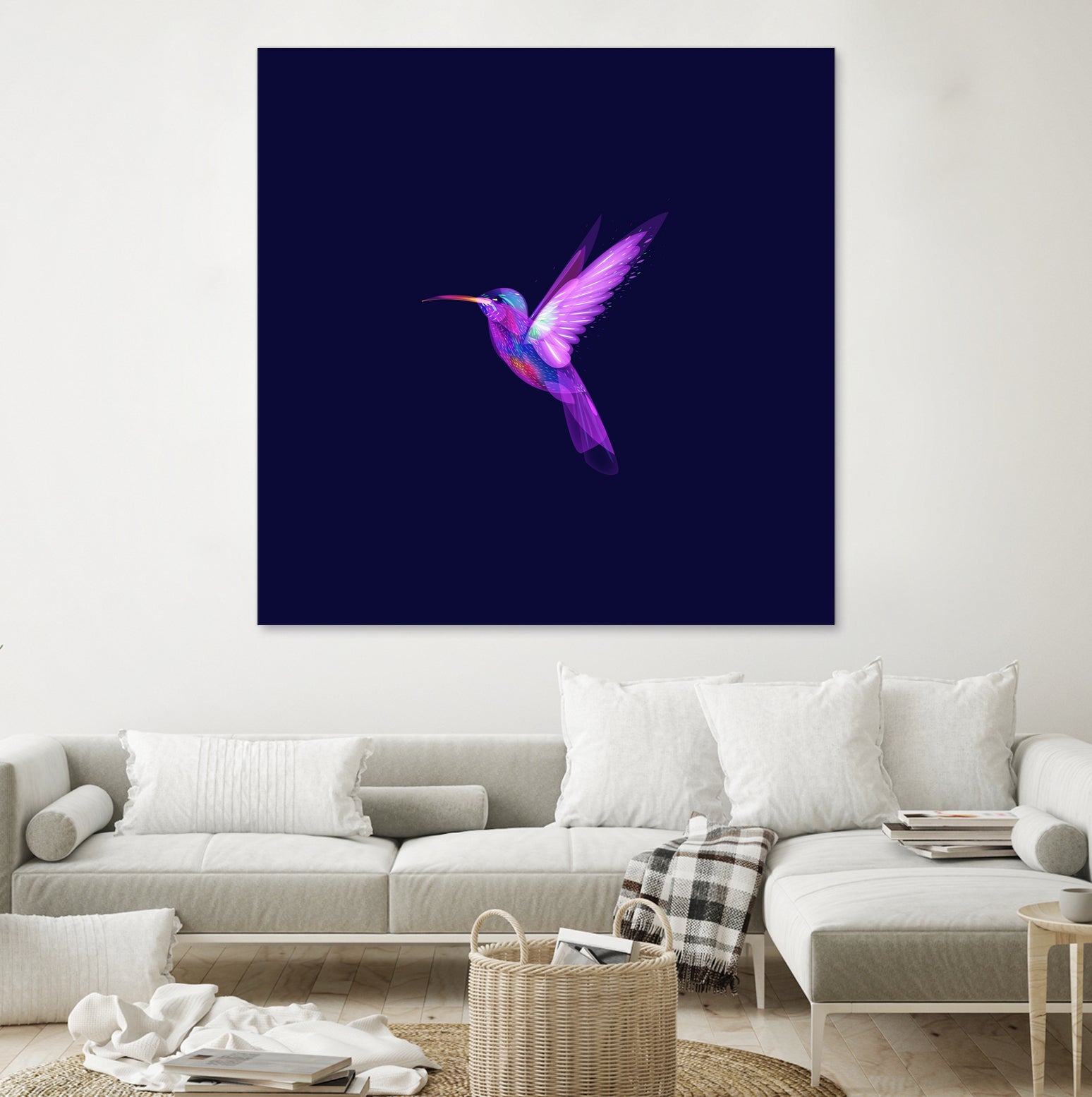 Colibri's dream 1 by Ilya Shapko on GIANT ART - blue character design