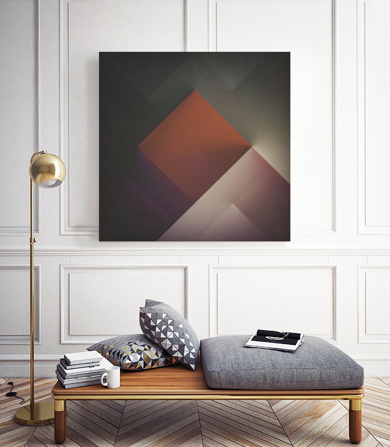 RAD XLIV by Pascal Deckarm on GIANT ART - orange digital painting