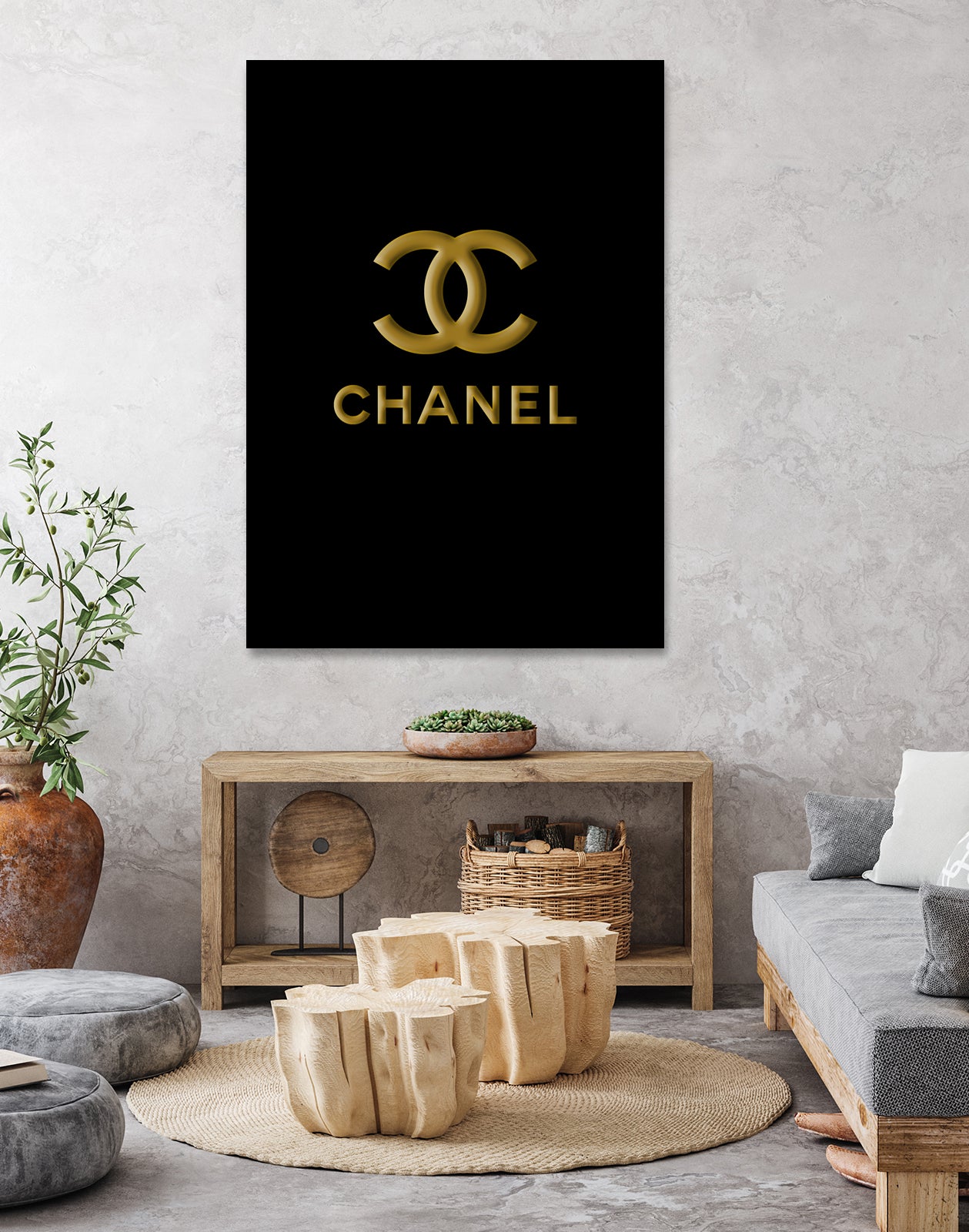 Chanel by miguel angel romero franco on GIANT ART - black digital drawing