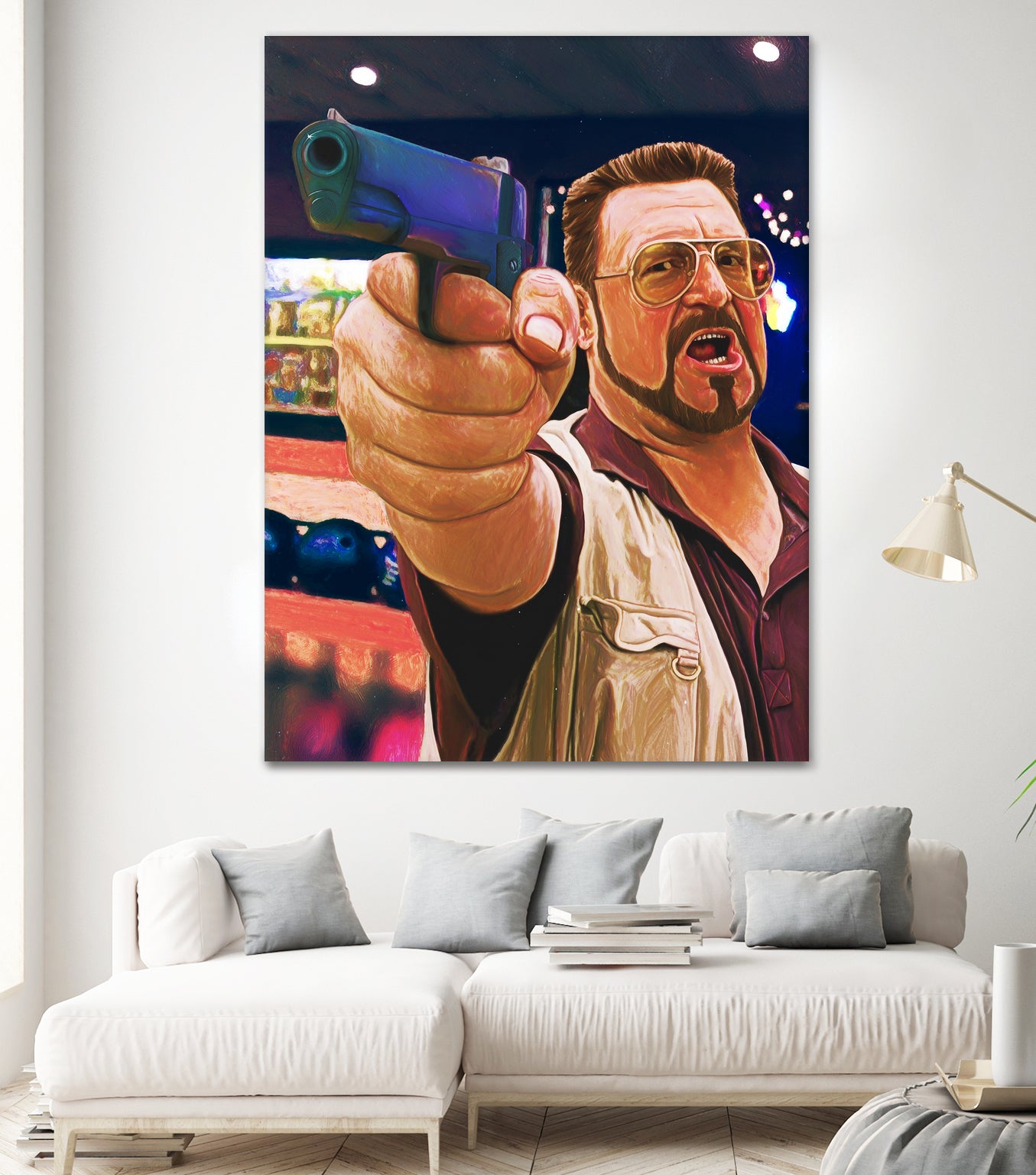 High Noon Walter by André Guldhjärta on GIANT ART - red digital painting