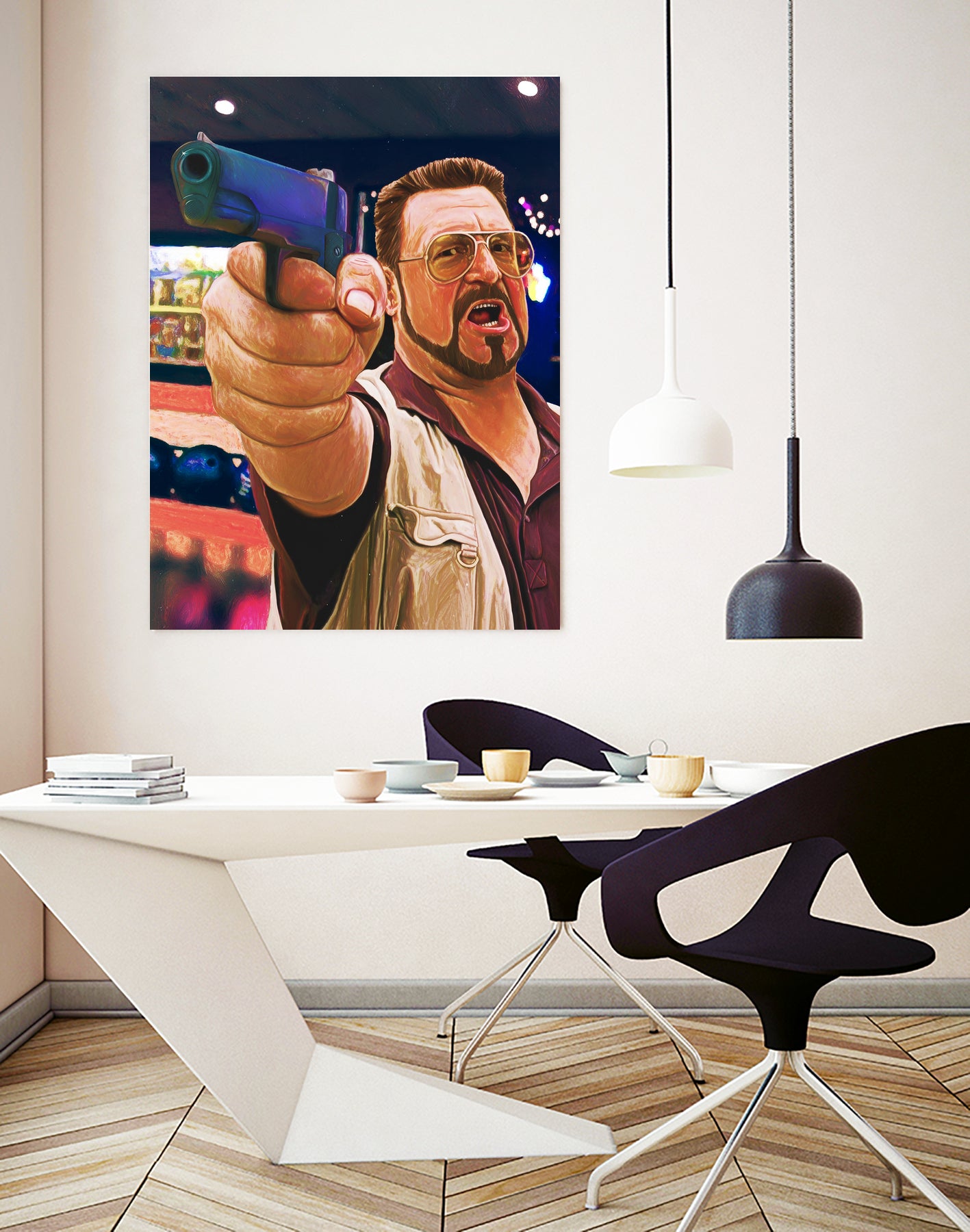 High Noon Walter by André Guldhjärta on GIANT ART - red digital painting