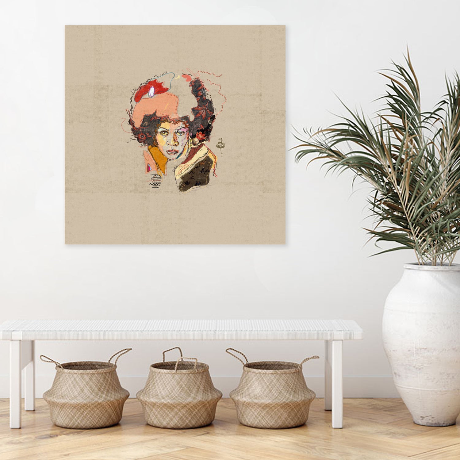 Minnie Riperton - Soul Sista by Carlos Quiterio on GIANT ART - brown digital painting