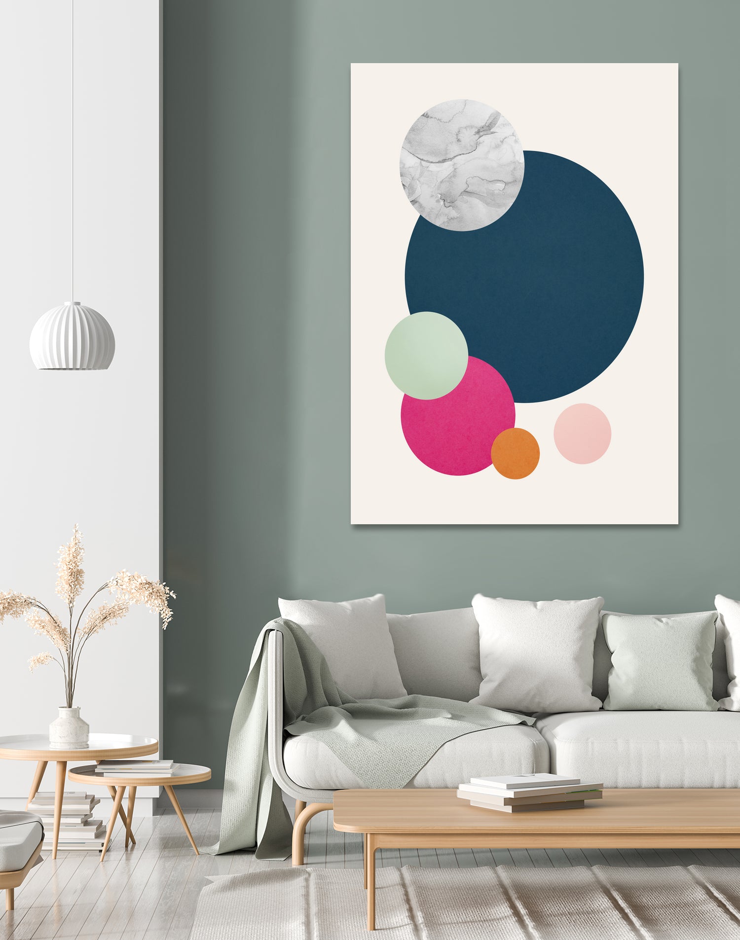 Geometric cutouts 04 by Vitor Costa on GIANT ART - blue digital painting