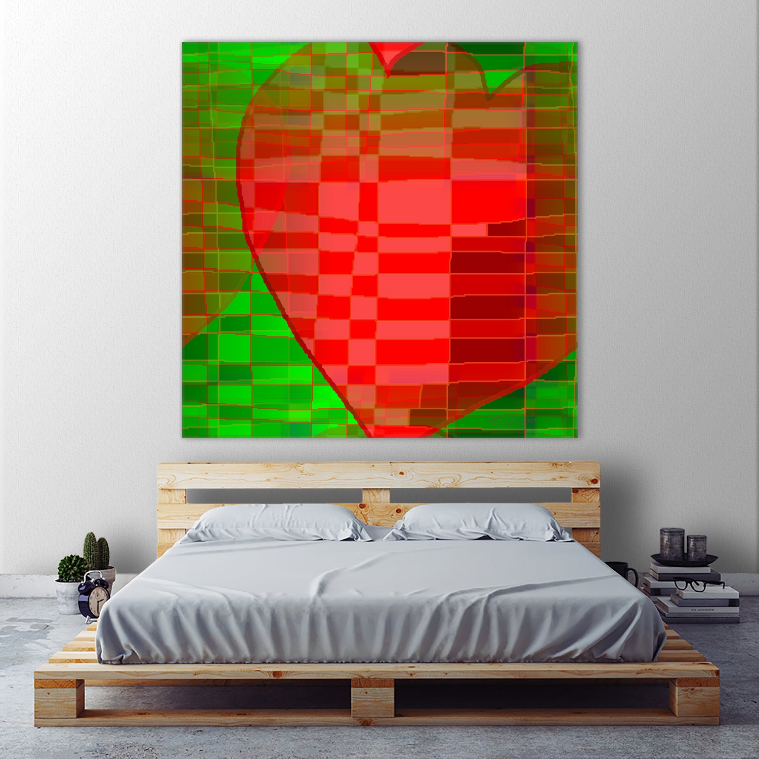 Muttertag 2023 by Thomas Dellenbach dELLaS on GIANT ART - red digital painting