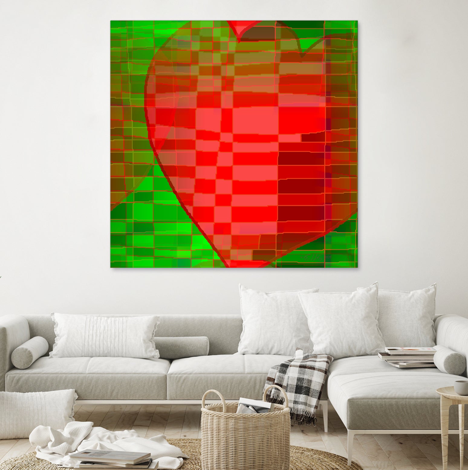 Muttertag 2023 by Thomas Dellenbach dELLaS on GIANT ART - red digital painting