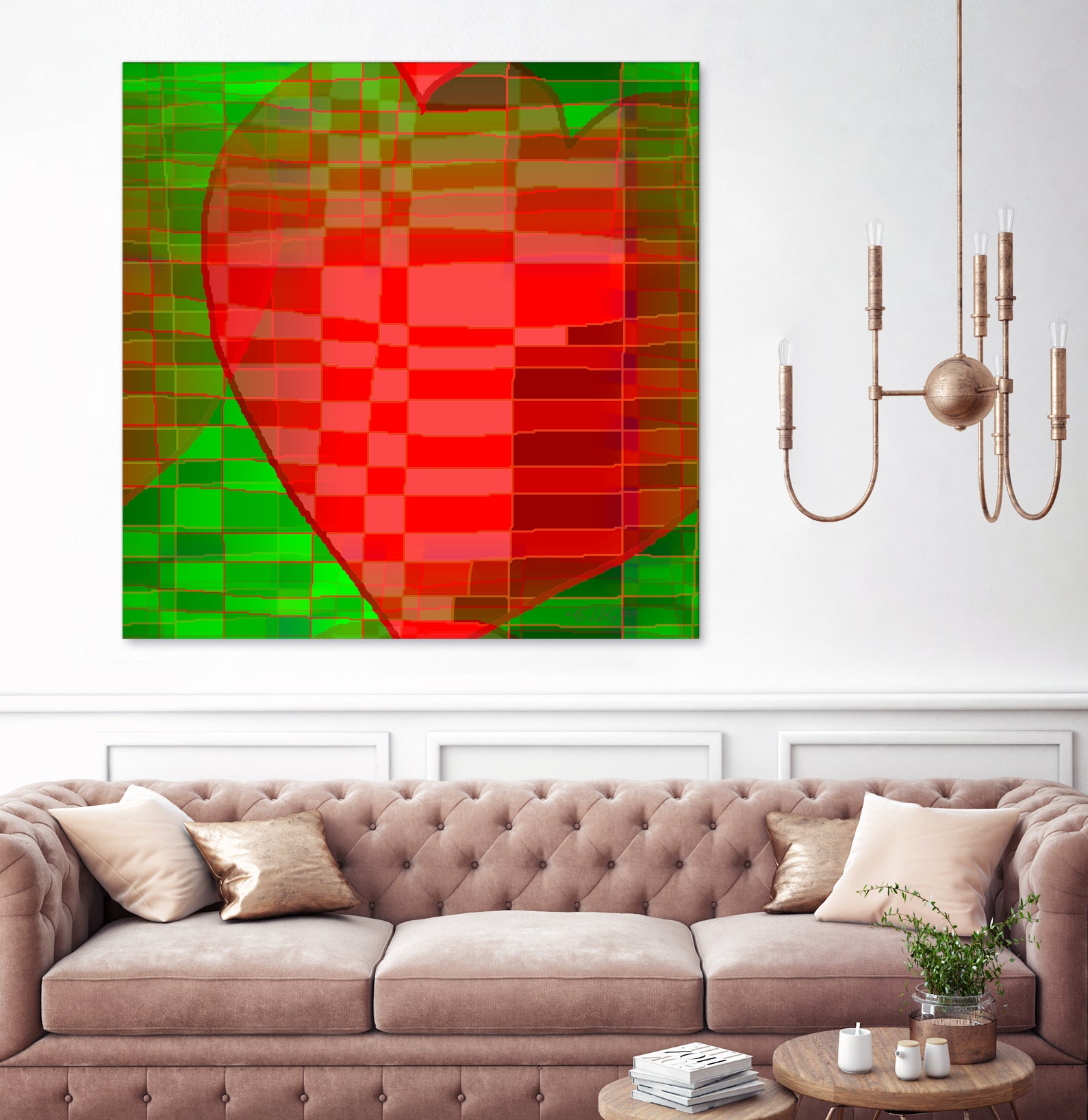 Muttertag 2023 by Thomas Dellenbach dELLaS on GIANT ART - red digital painting